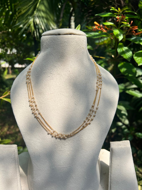 3layer pearl mala product code 112