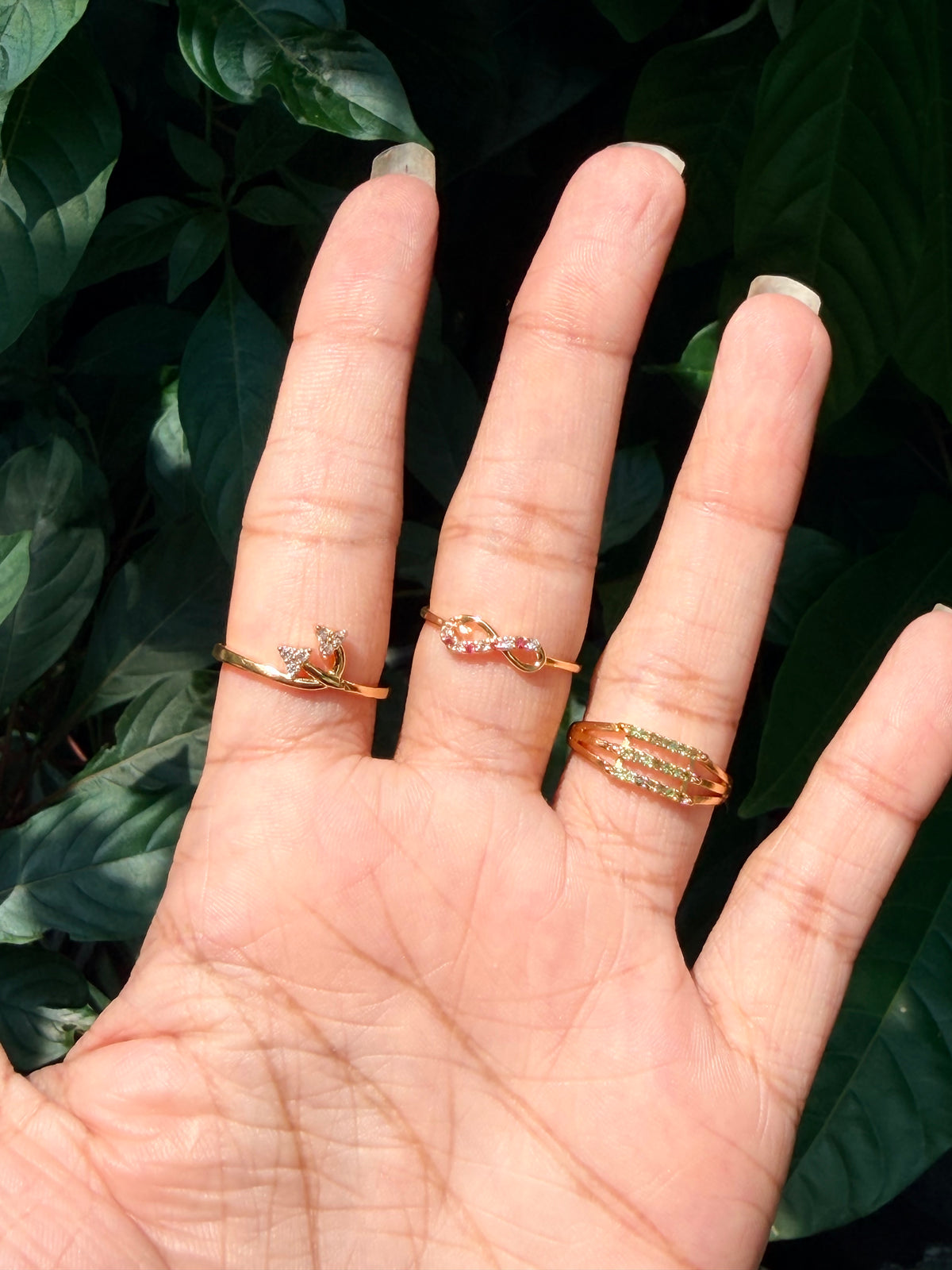 Premium gold plated daily wear ring product code R83