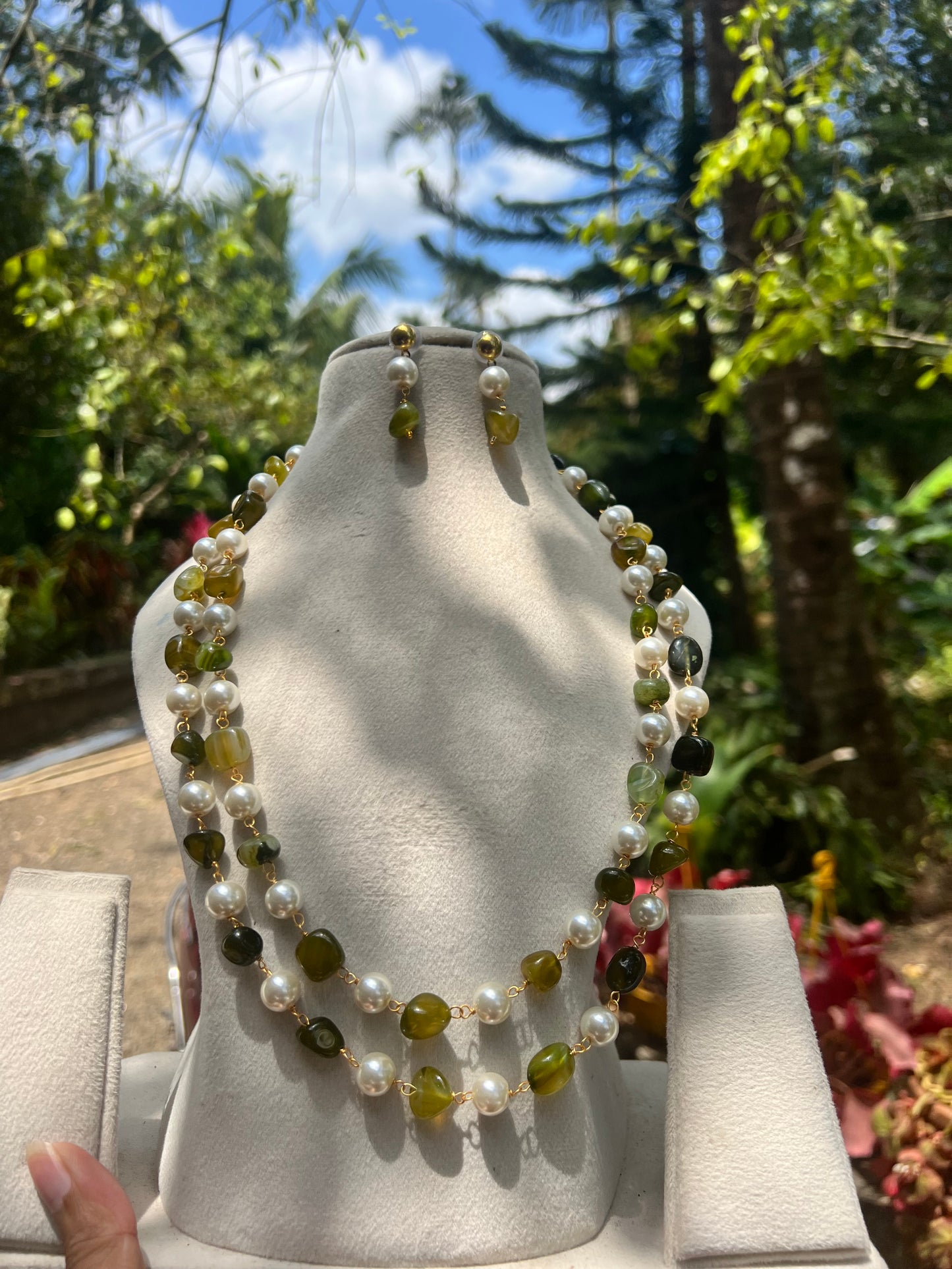 2 layer beads long haram product code N195