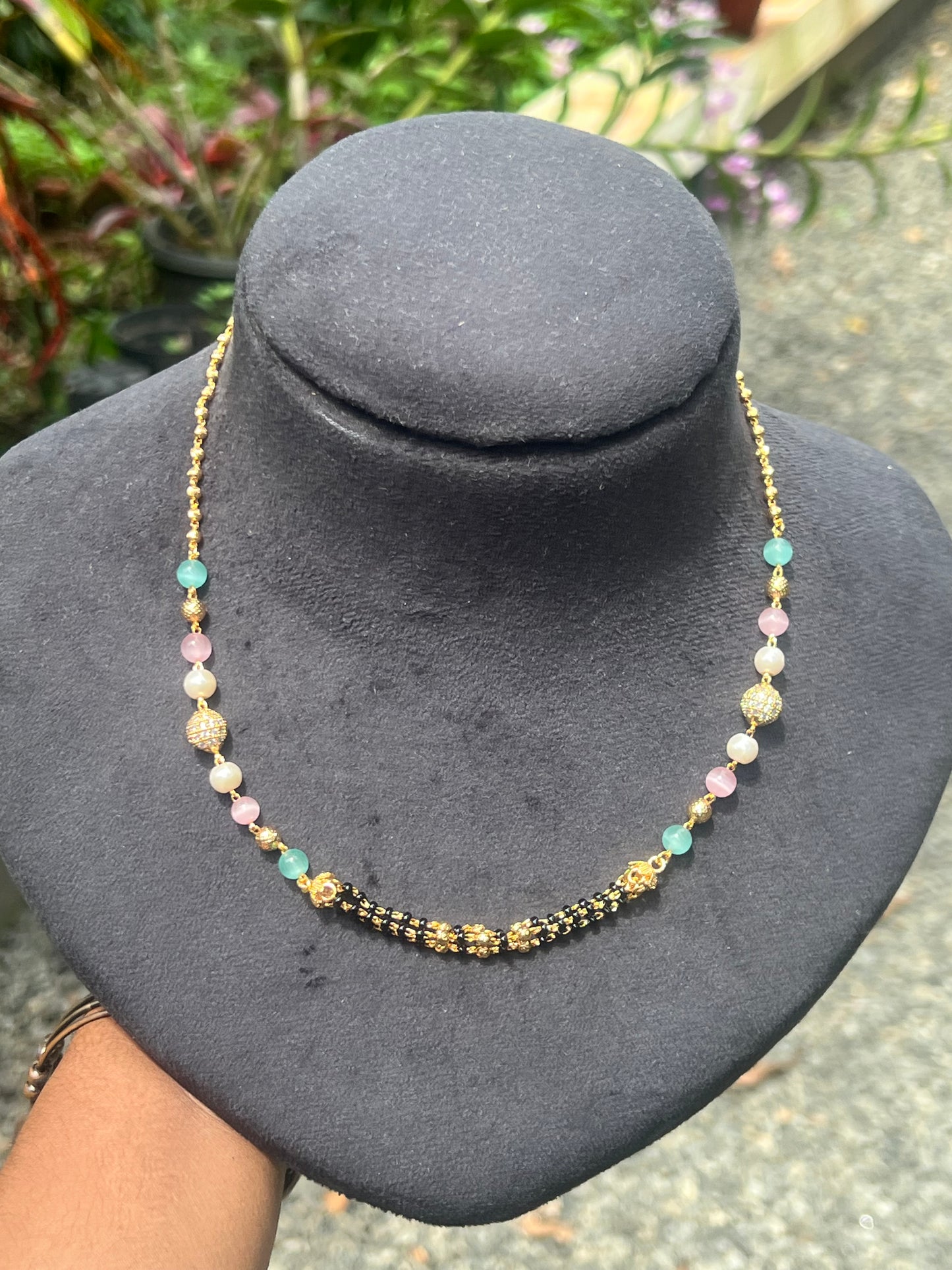Premium gold plated daily use necklace product code G111