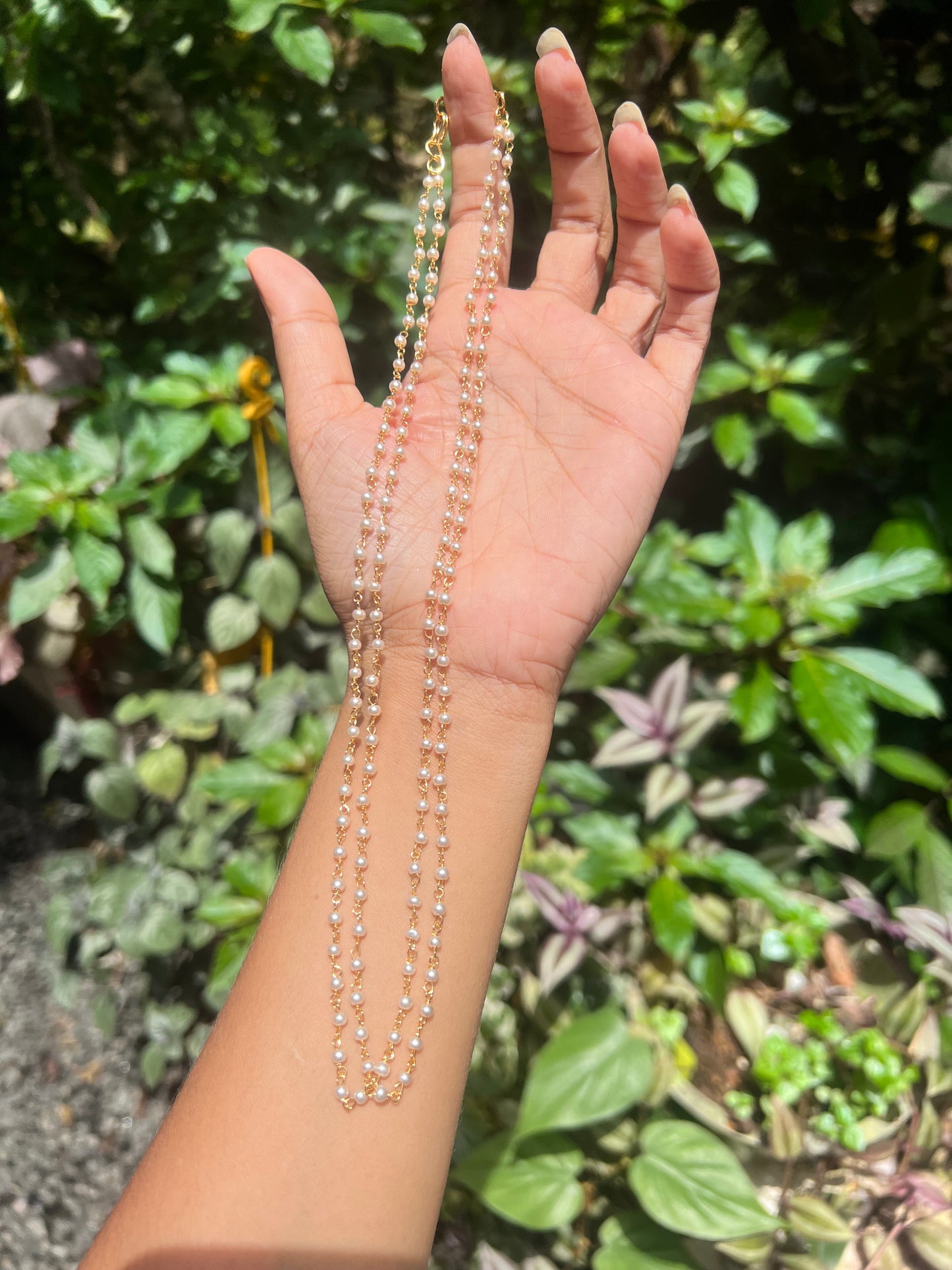 Premium 2layer pearl Mala 6pidi code 113