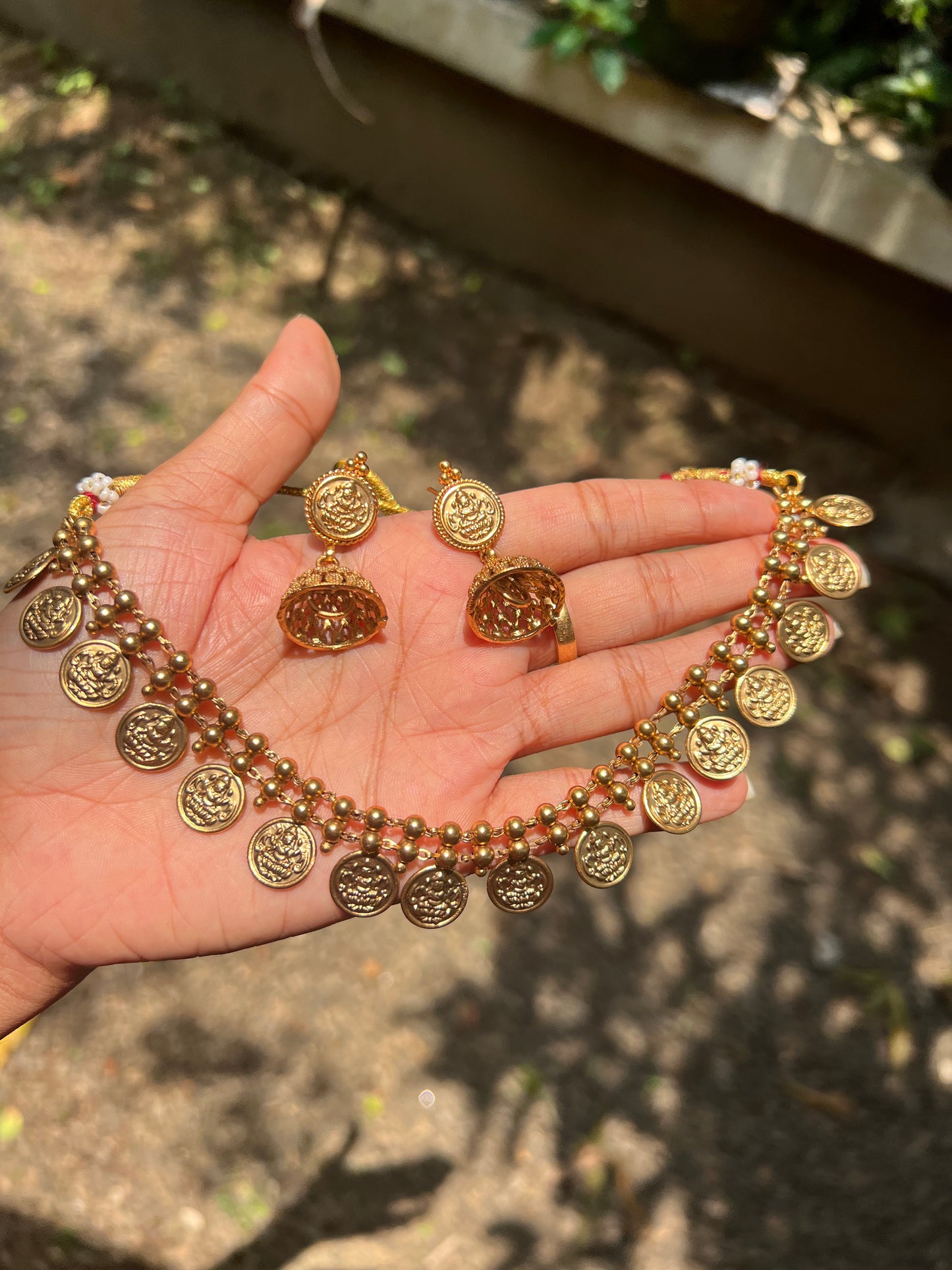 Best seller Kerala lakshmi coin necklace product code 892