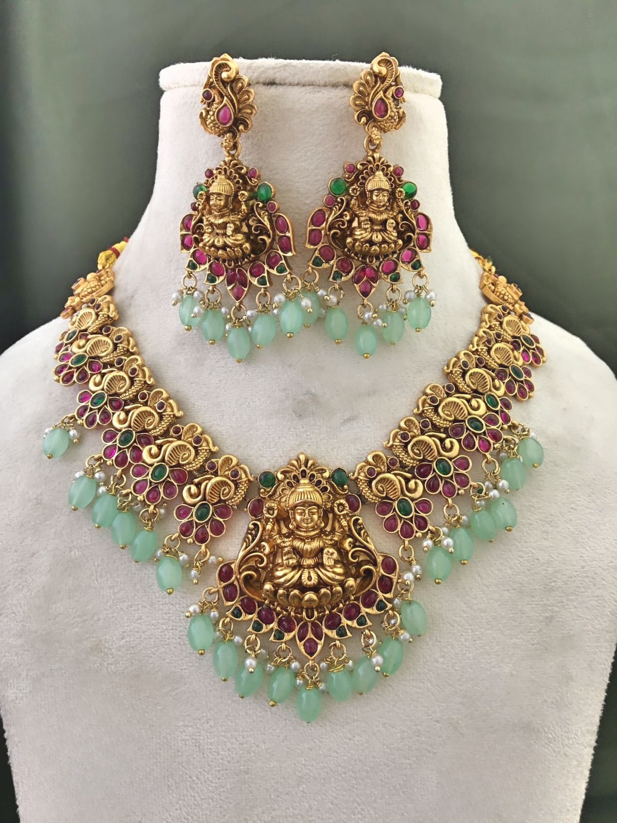 Lakshmi Devi Nagas necklace product code 846