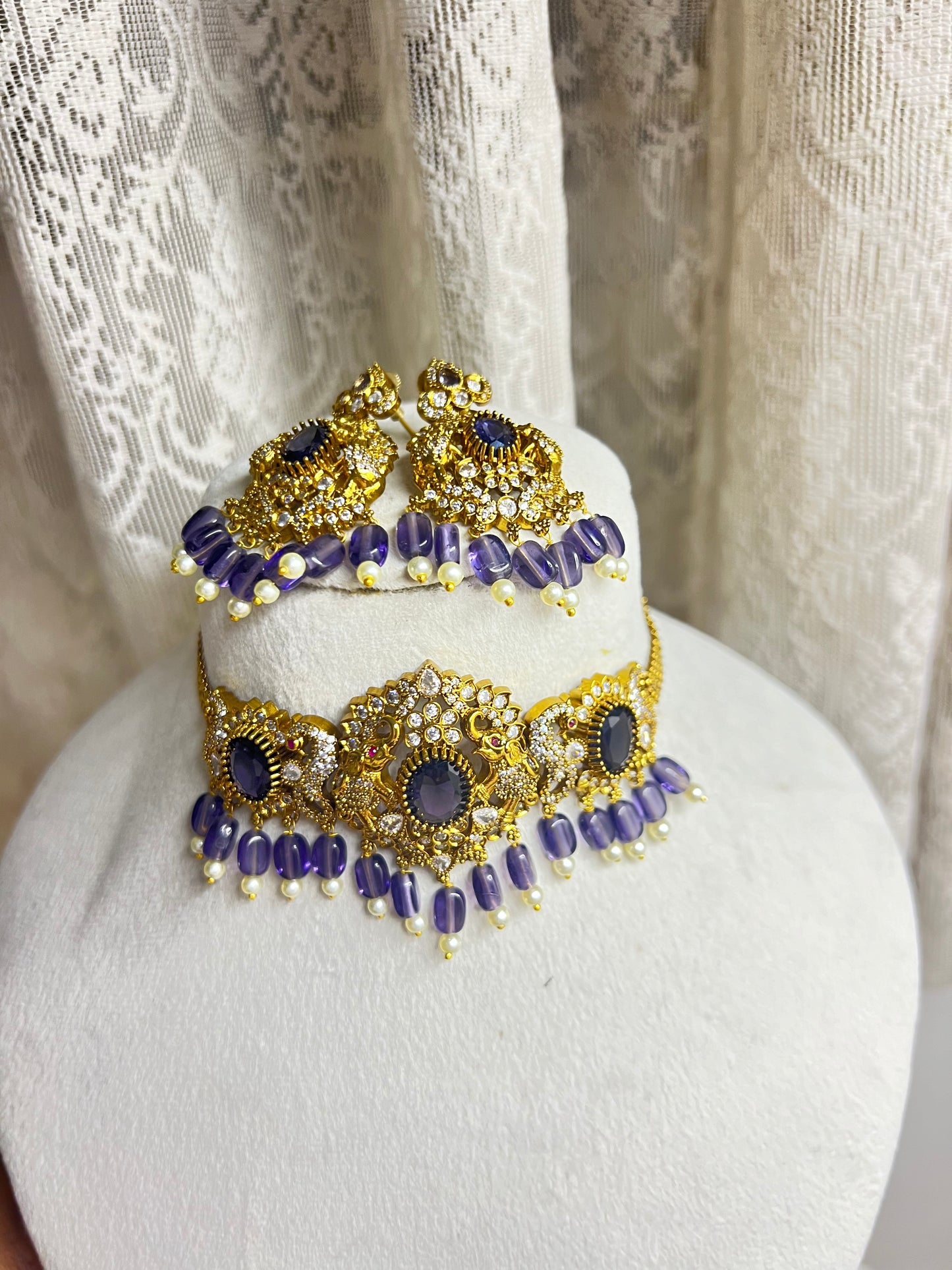 Most popular designer ad choker set product code 901
