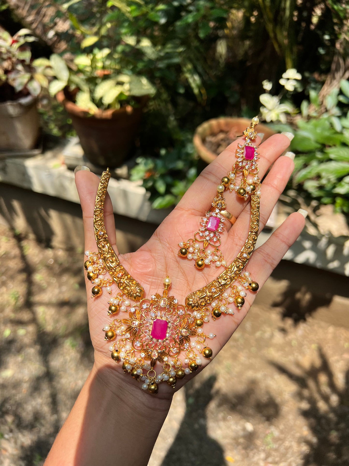 Premium beautiful necklace product code 1147