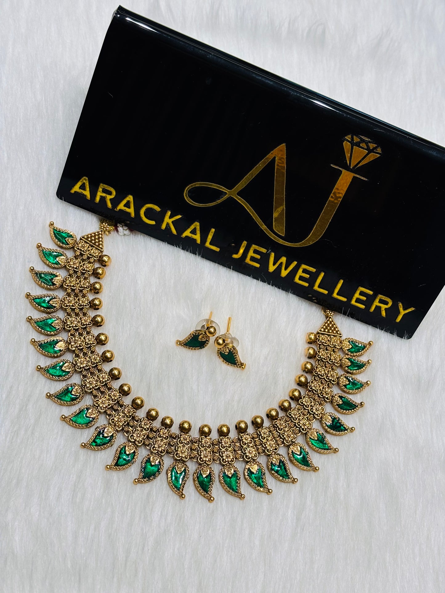 Premium quality matt finish traditional manga mala product code N359