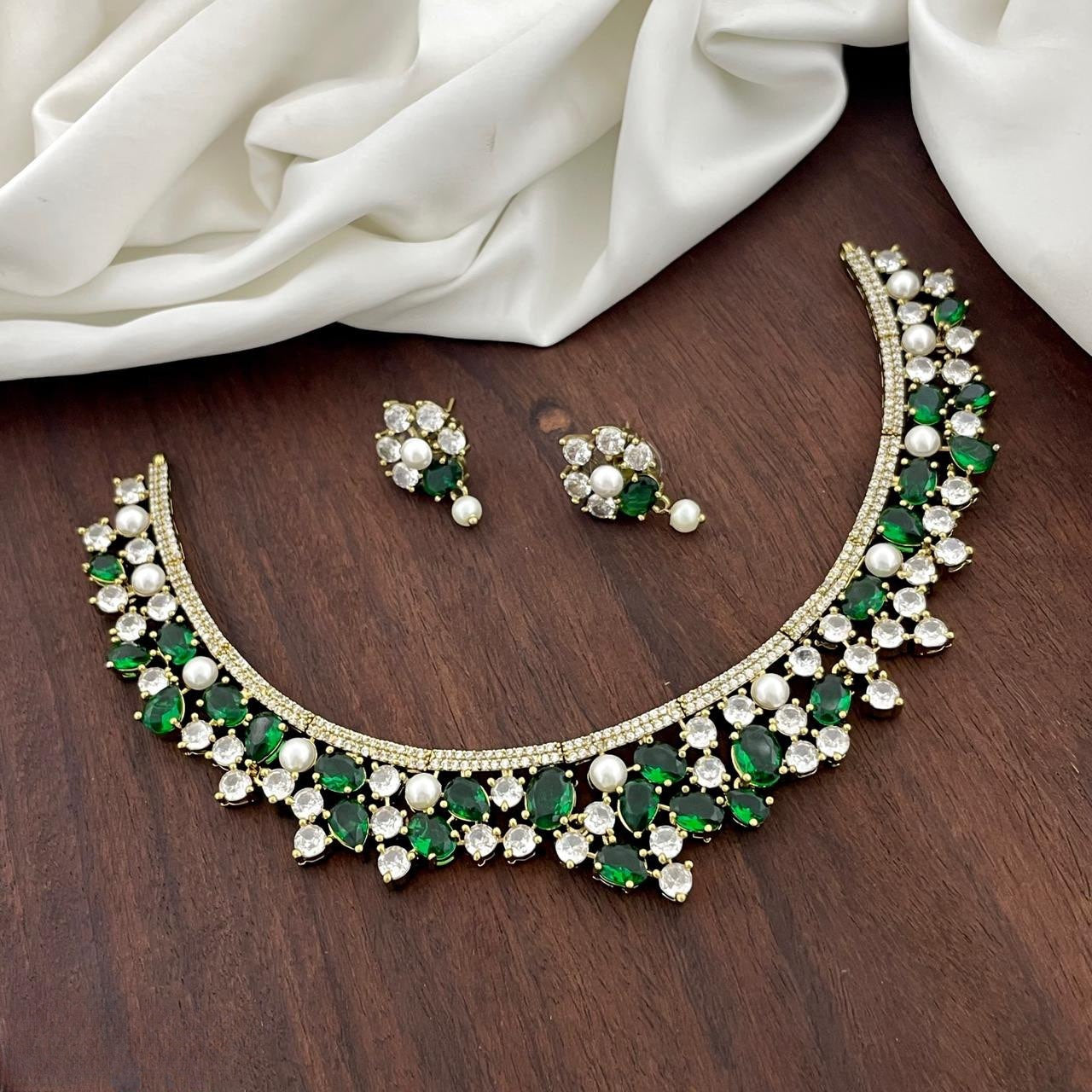 Trending Victorian premium designer necklace product code 910