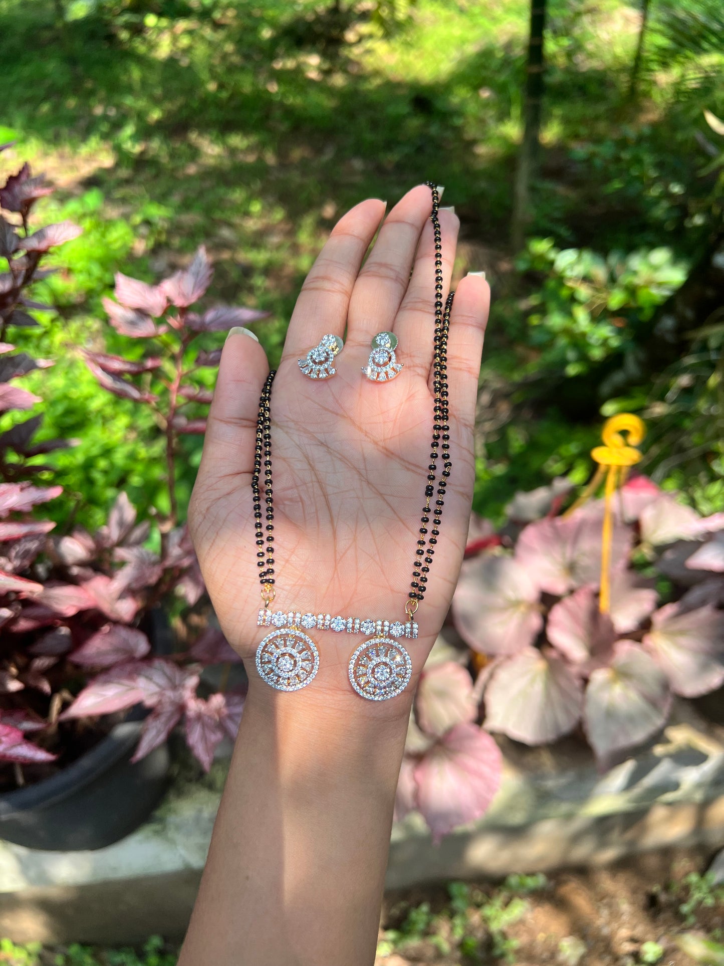Premium daimond finish mangalsutra product code 181