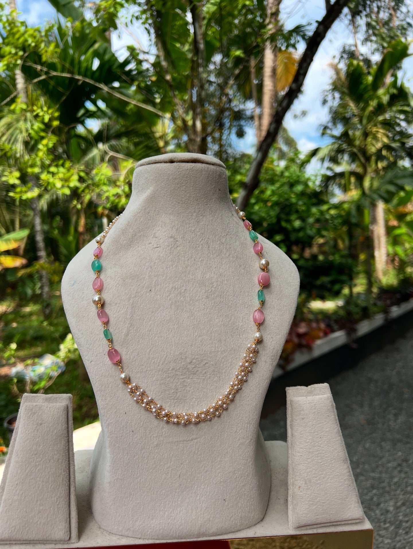 Premium trending layered necklace product code P09