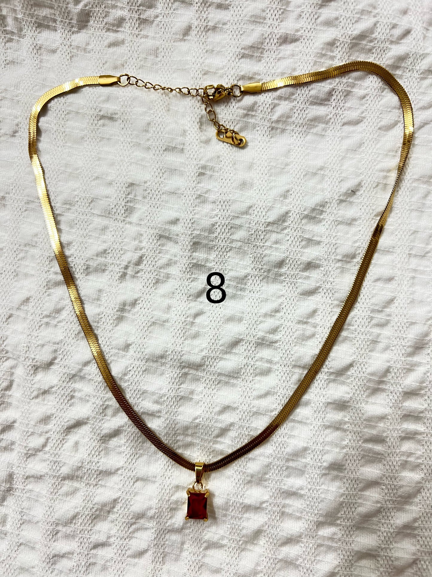 18k gold plated daily wear anti tarnish necklace