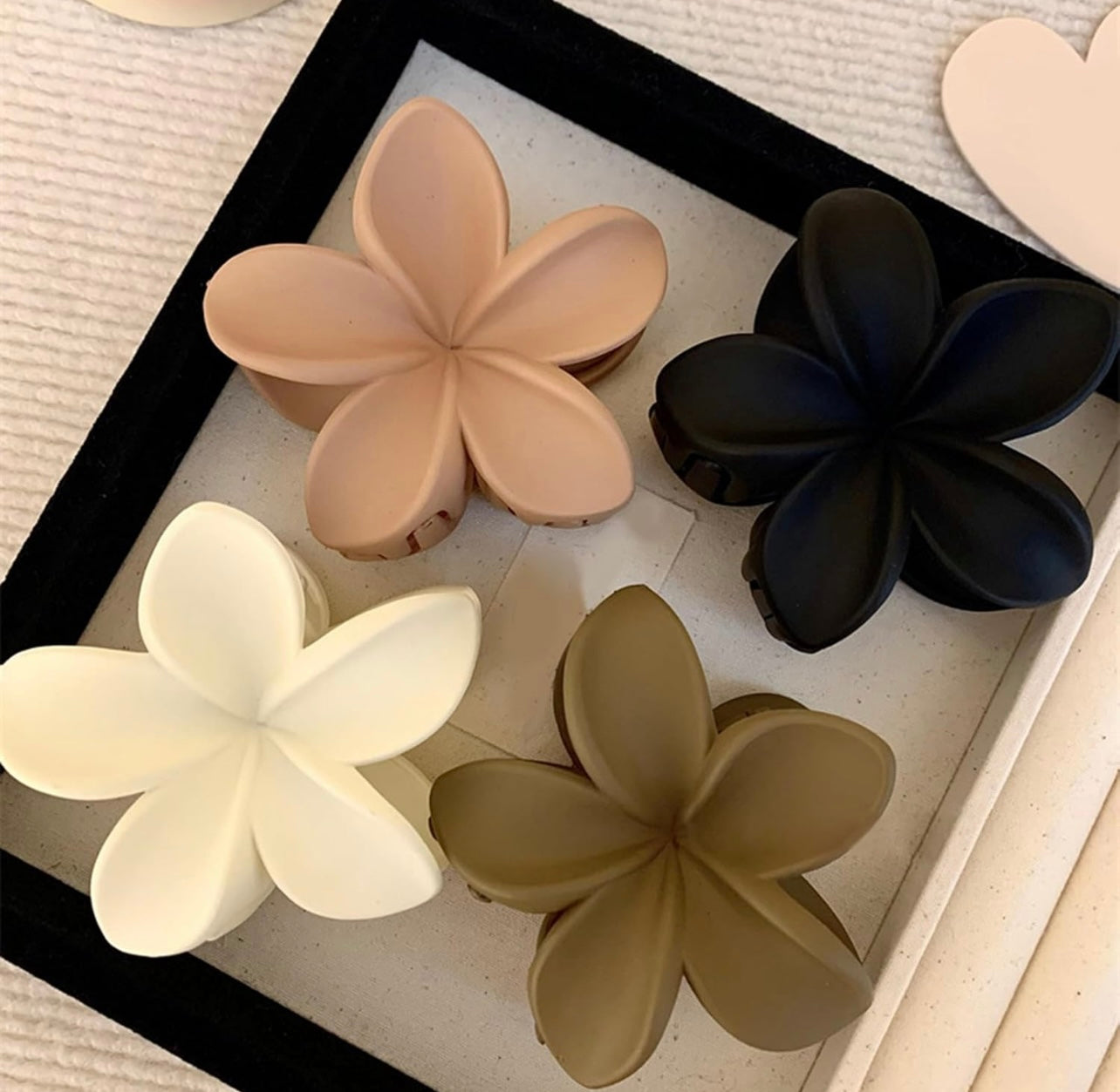 Flower hair claw clips product code 1020