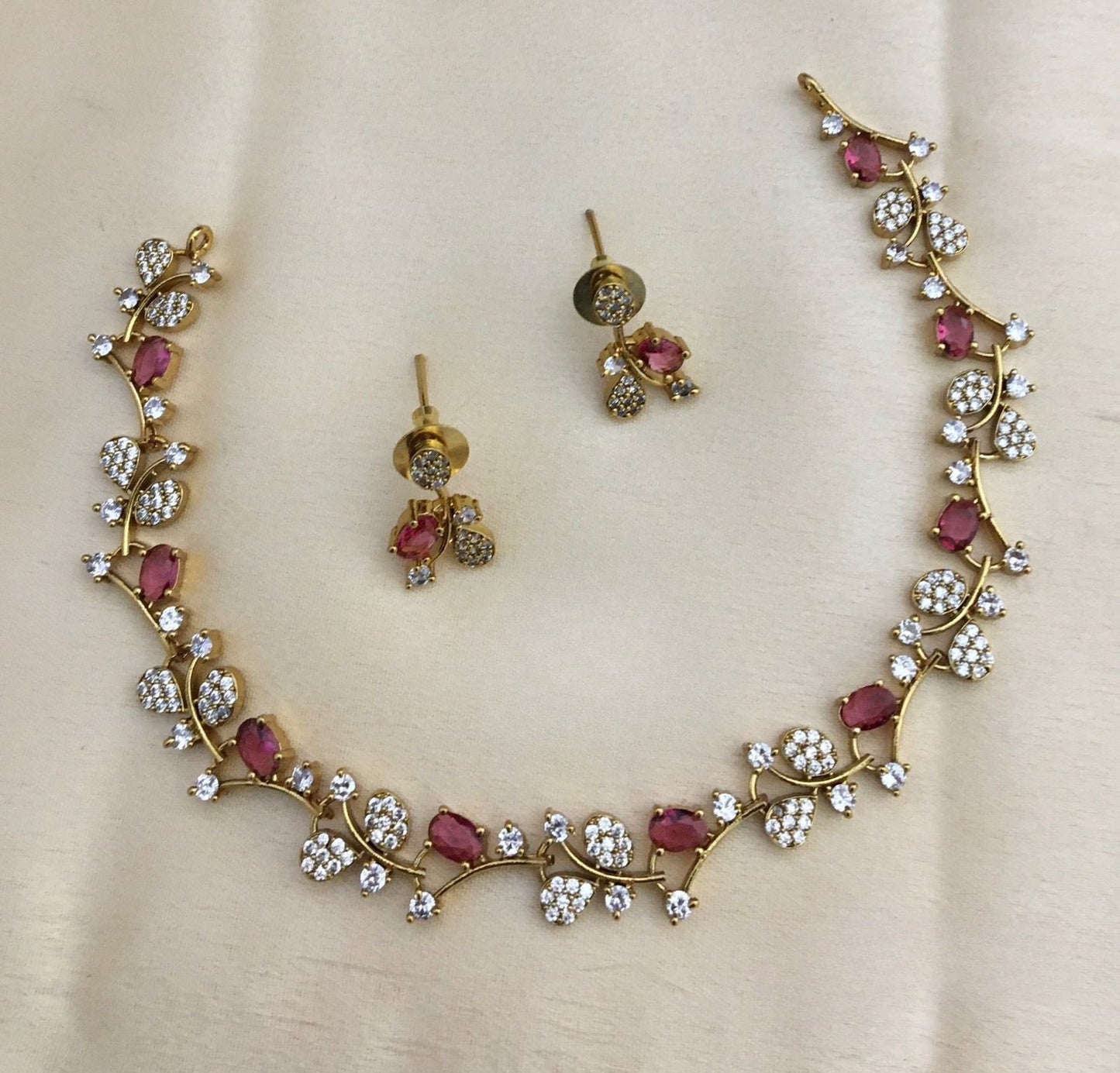 Floral Premium Design Necklace Set product code 897