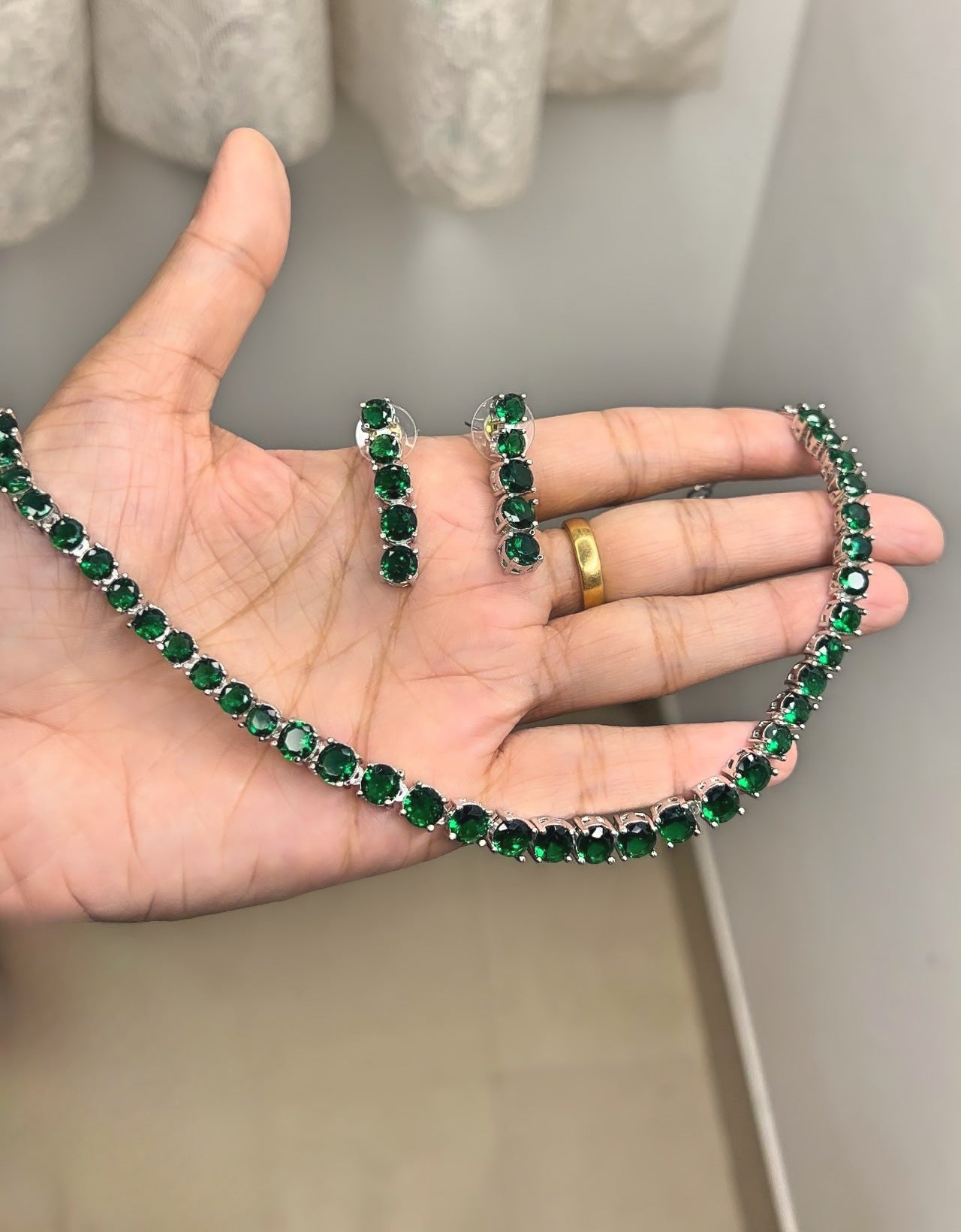 Premium silver finish ad set 1103