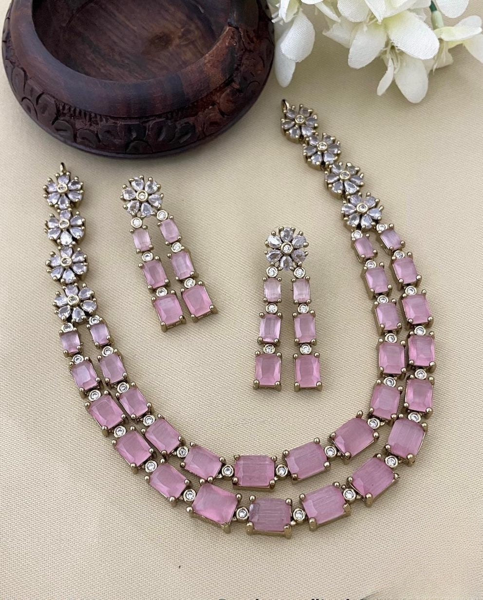 Premium Victorian ad Layer Necklace Set product code 914