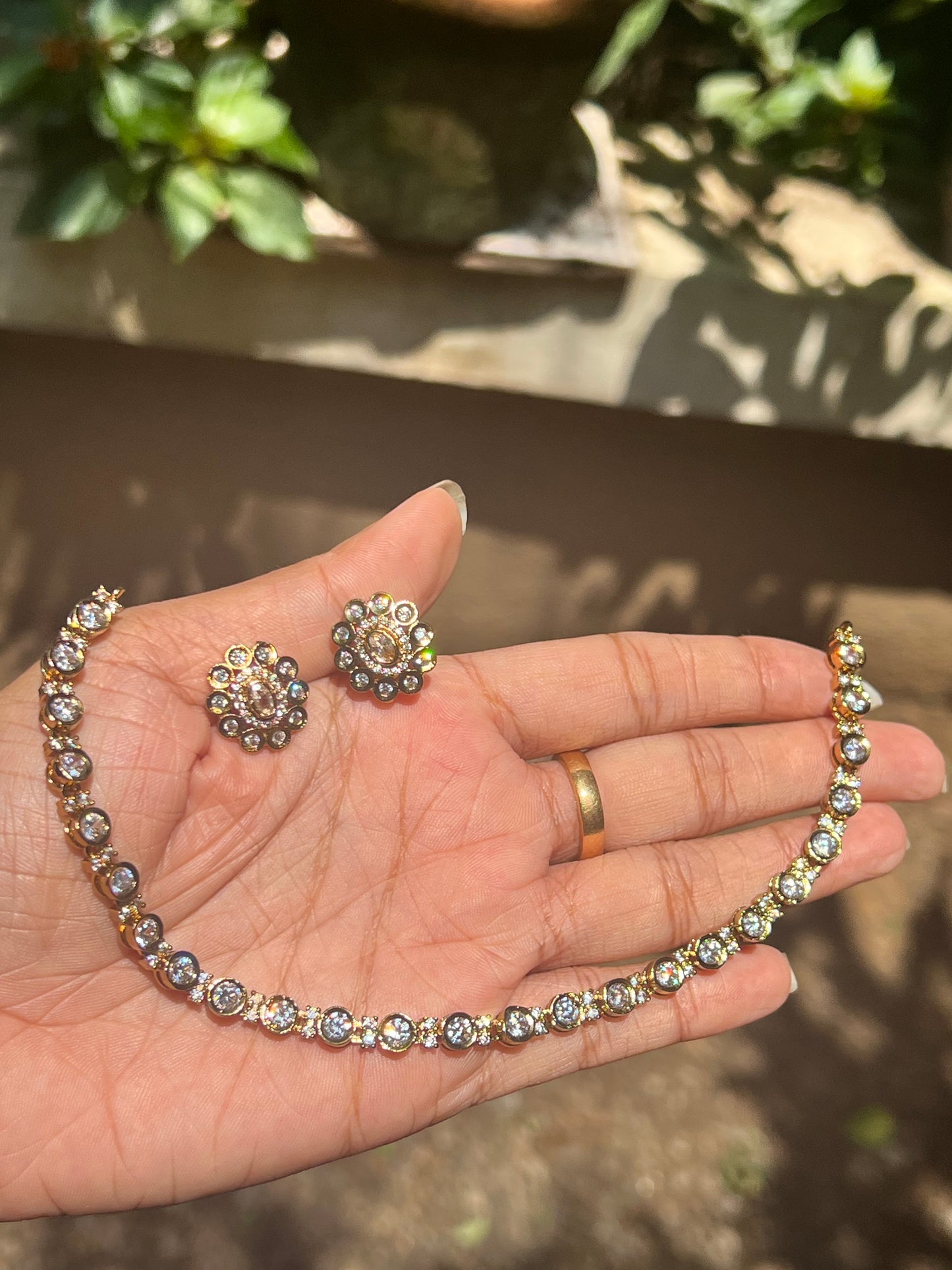 Premium best seller ad simple Kundan necklace product code 1194