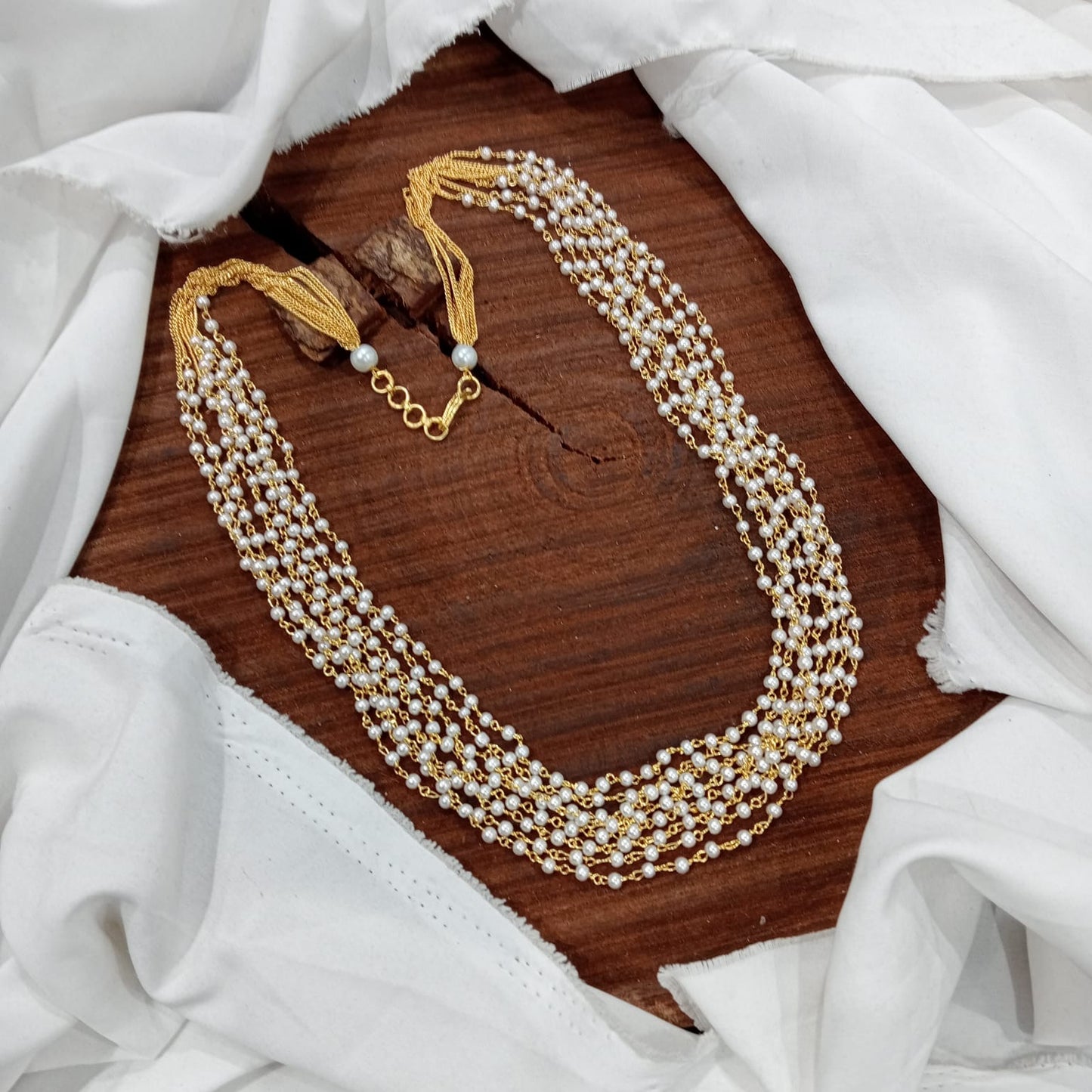 8 layer Pearl Mala product code 944