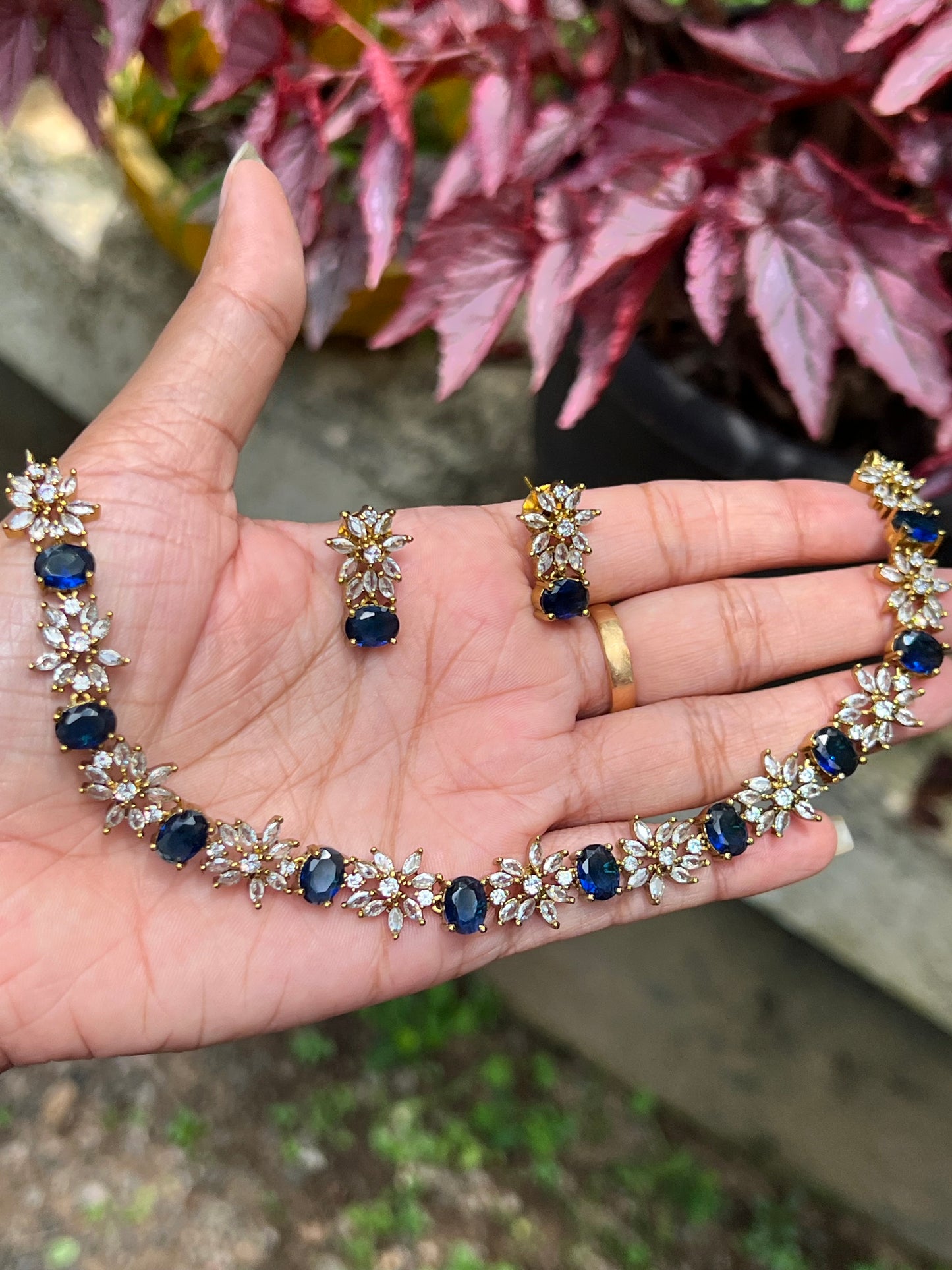 Premium ad shining star necklace product code 738
