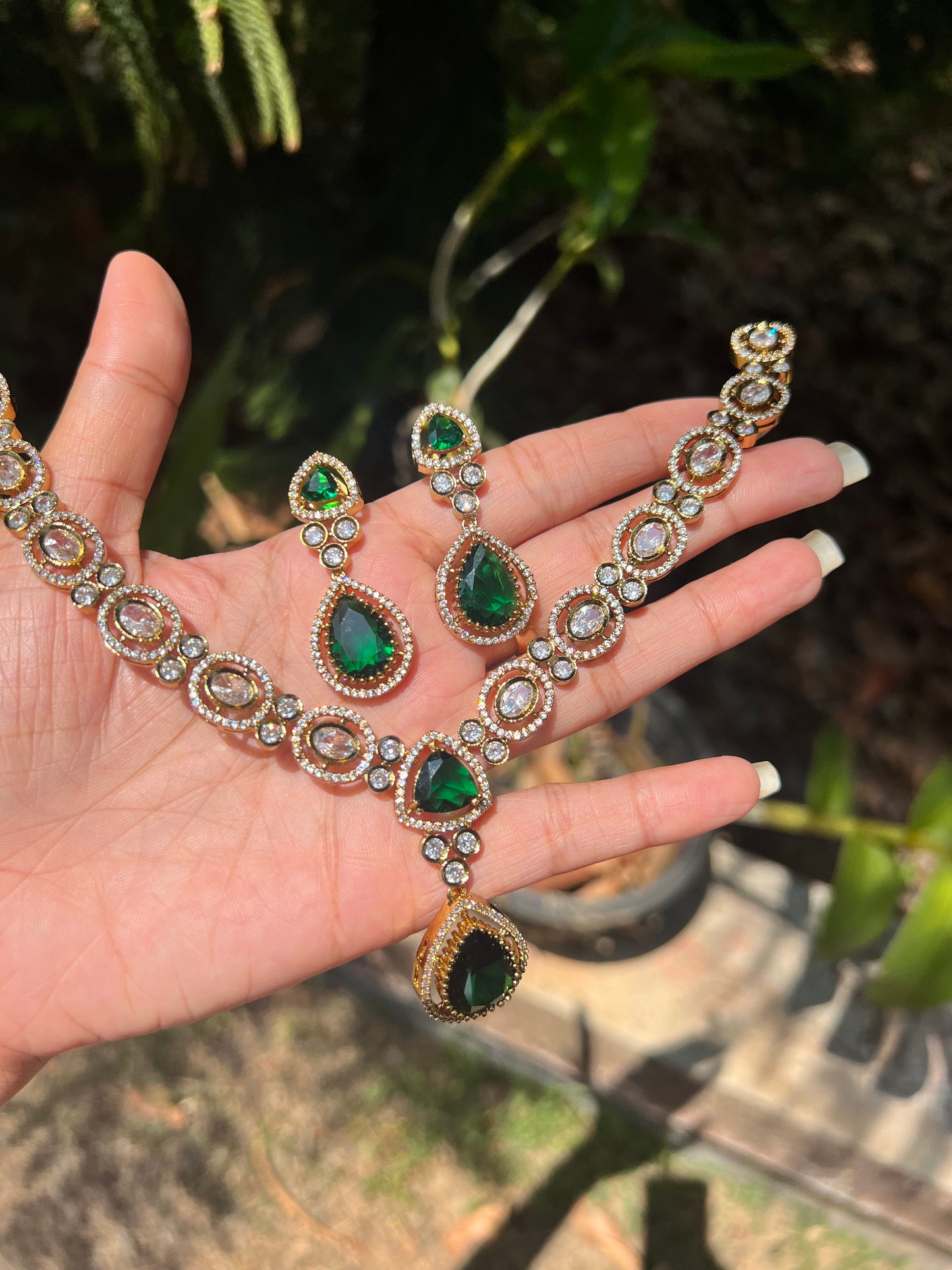 Trending jadau Kundan ad necklace product code 695