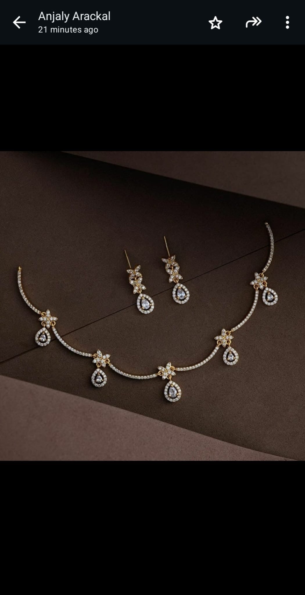 Designer ad hanging necklace product code 396