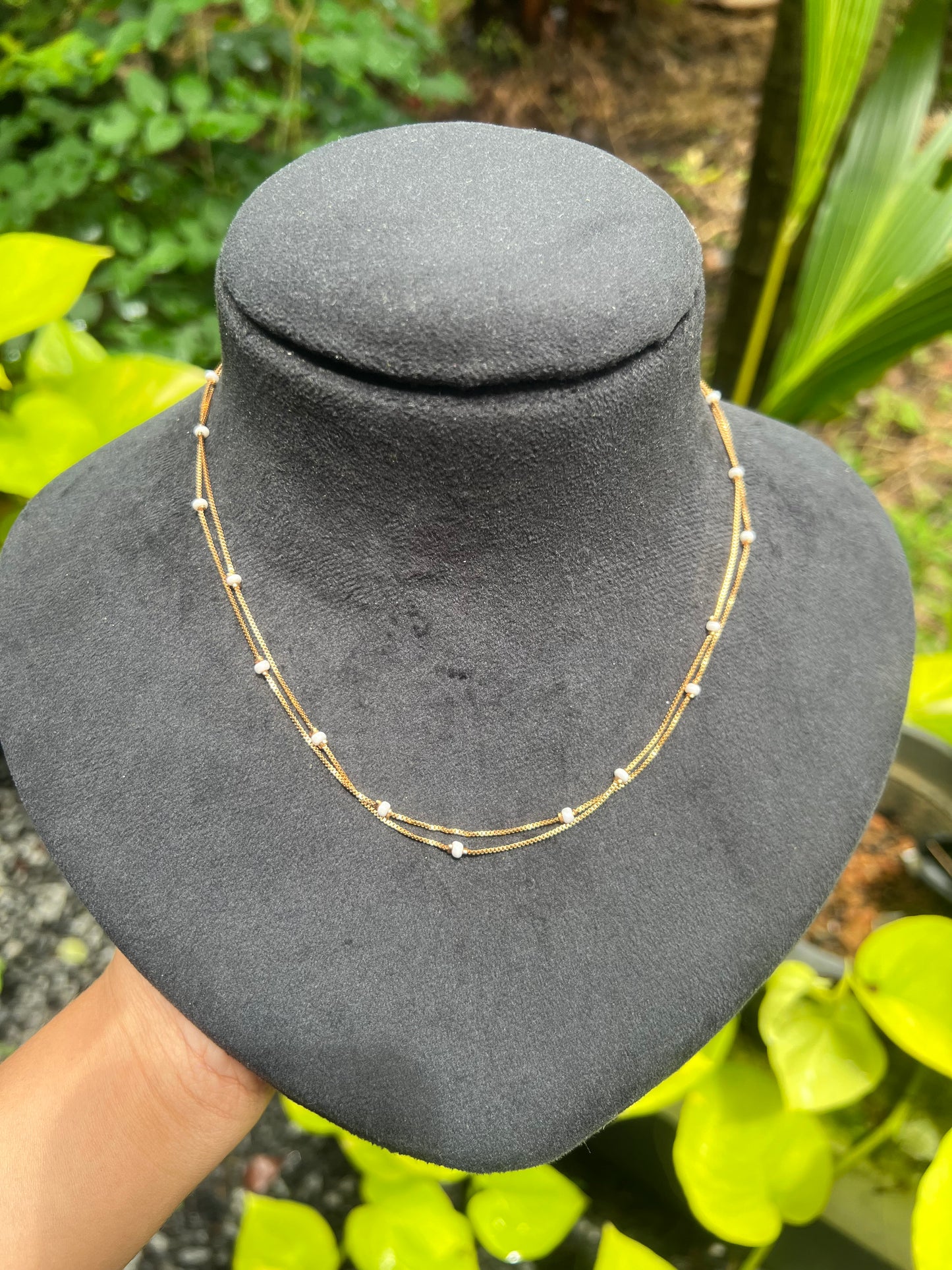 Budget friendly 2layer designer necklace product code P76