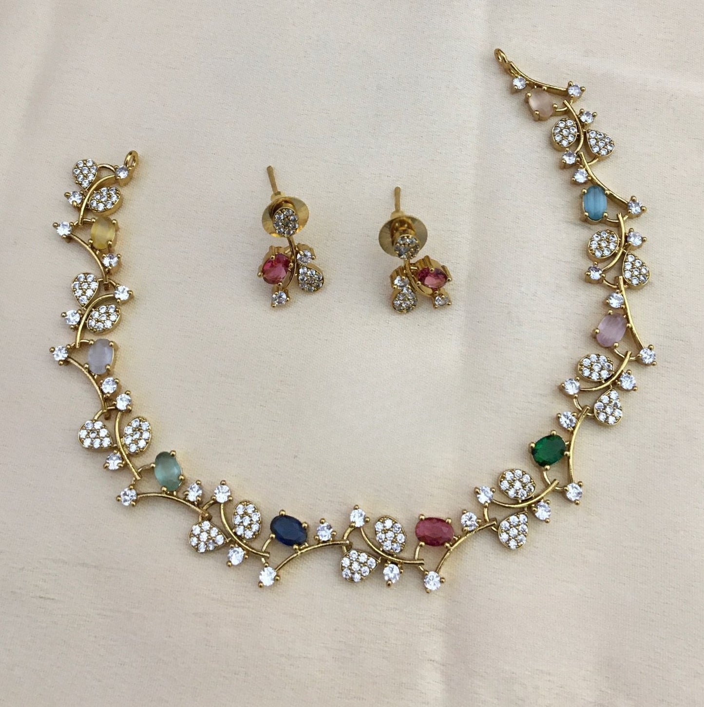 Floral Premium Design Necklace Set product code 897