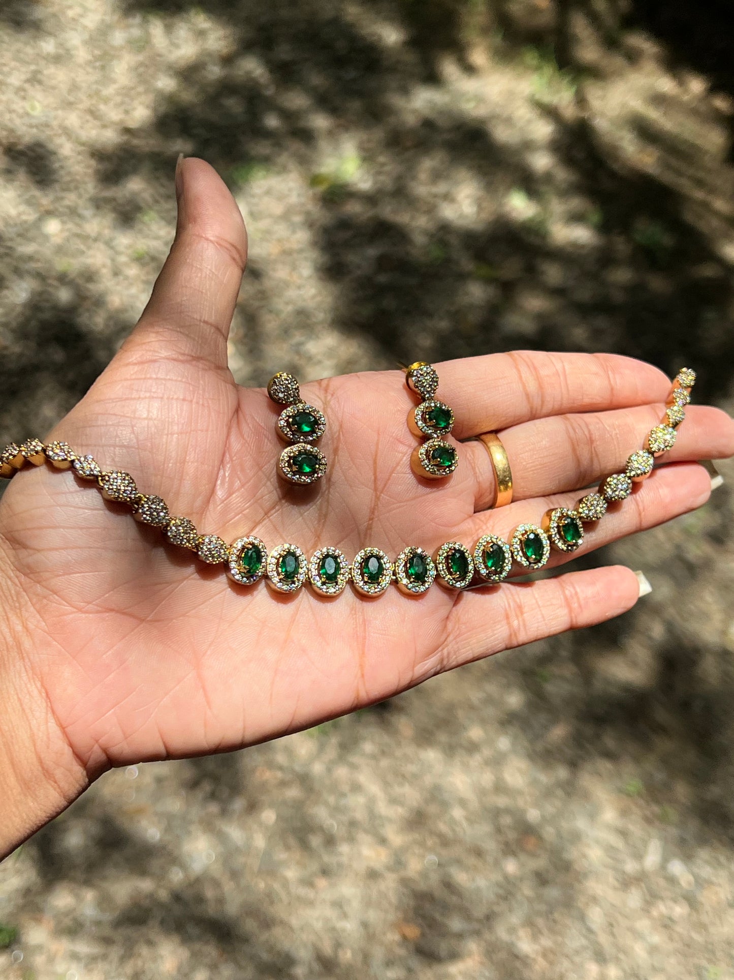 Premium stunning ad necklace product code 465