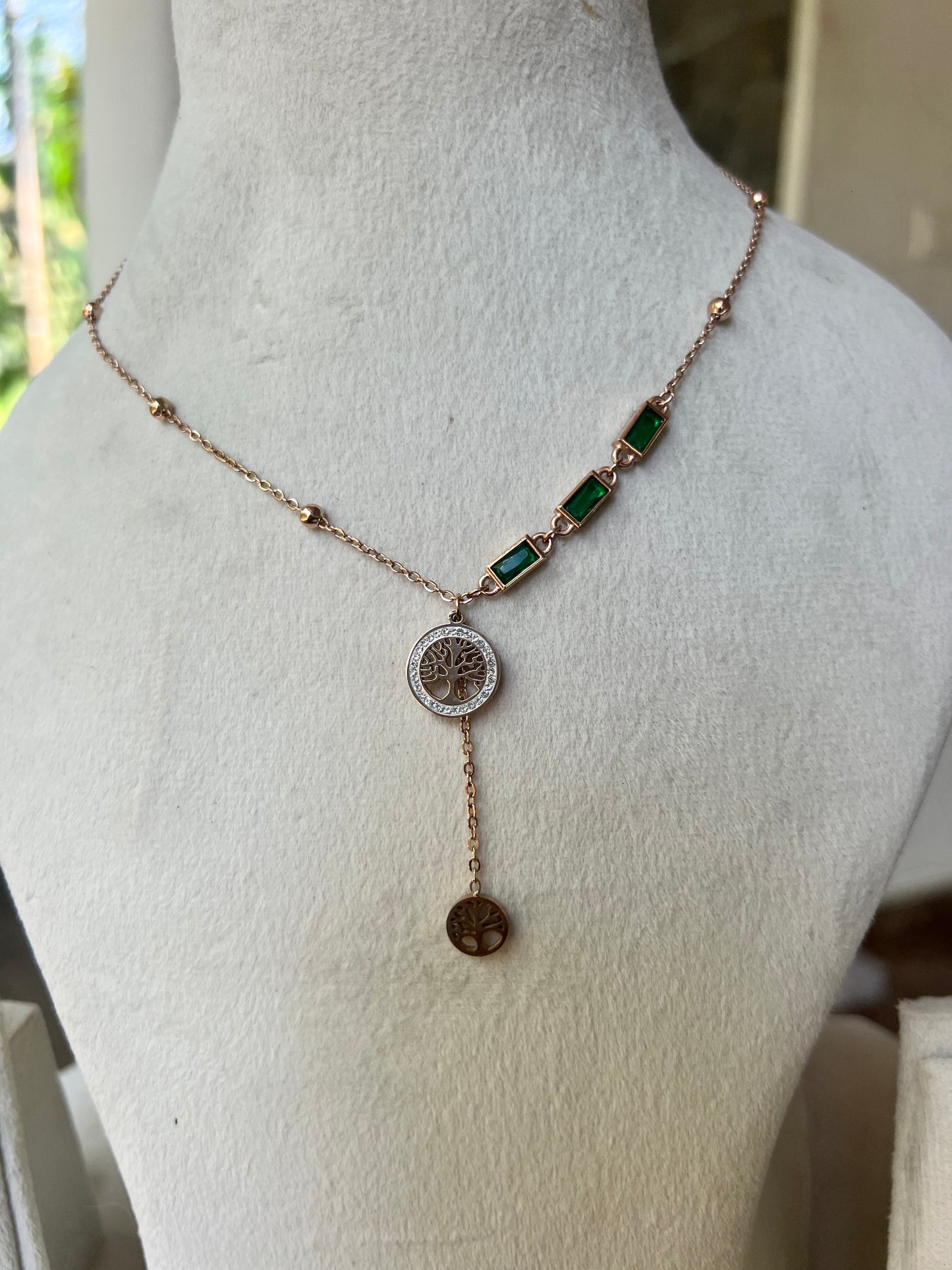 Anti tarnish necklace product code 976