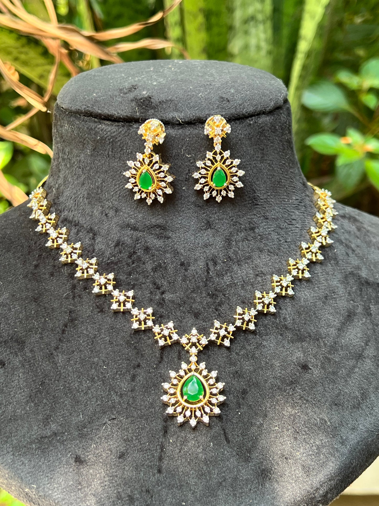 Premium daimond finish ad necklace product code 176