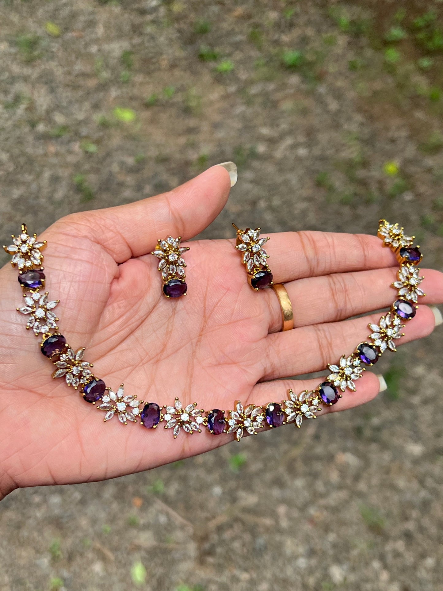 Premium ad shining star necklace product code 738