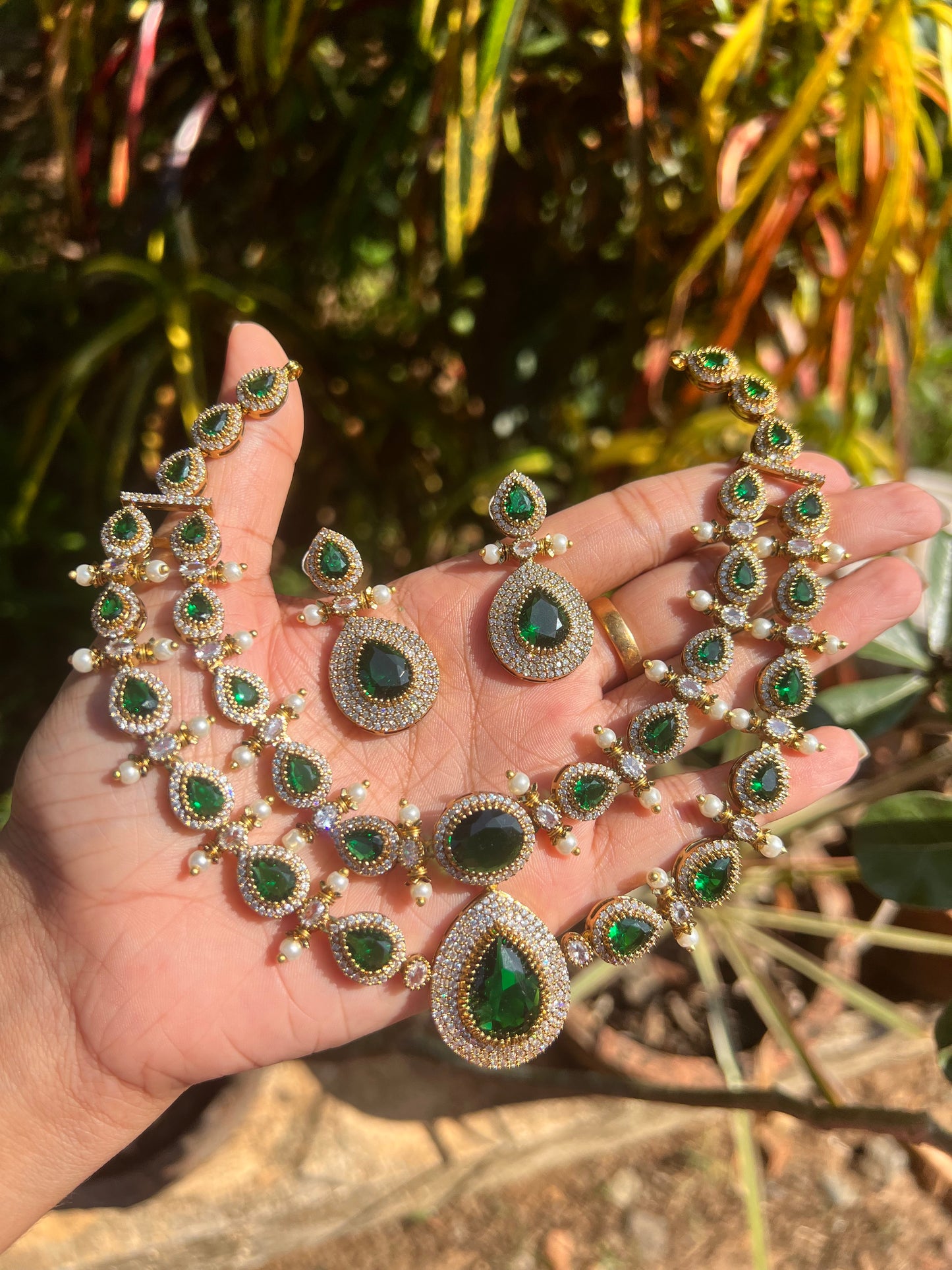 Premium 2layer ad Necklace Set product code 690