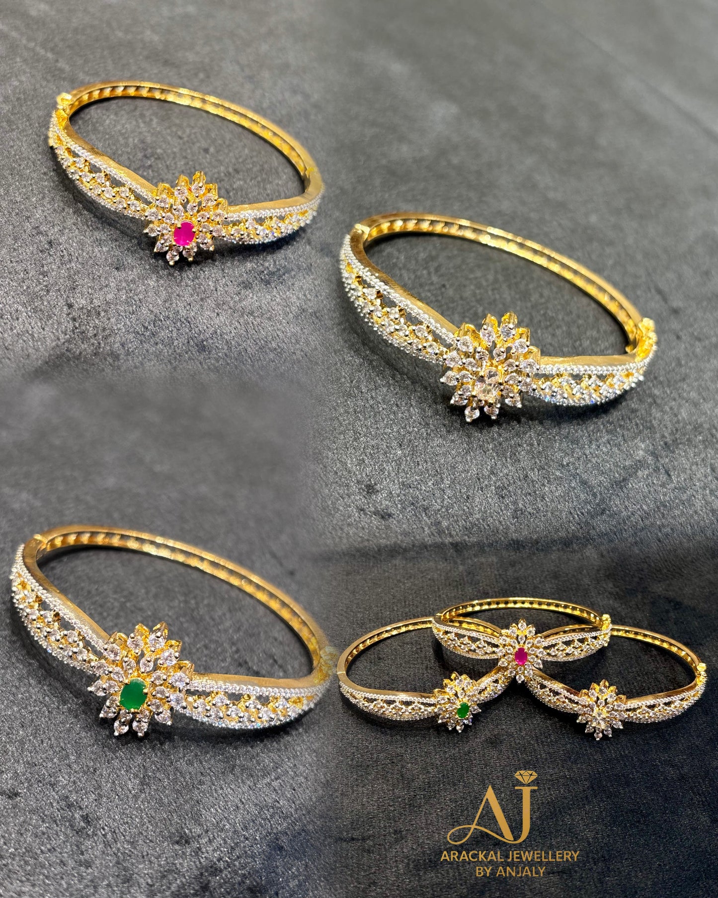 Premium daimond finish openable bracelet product code B65