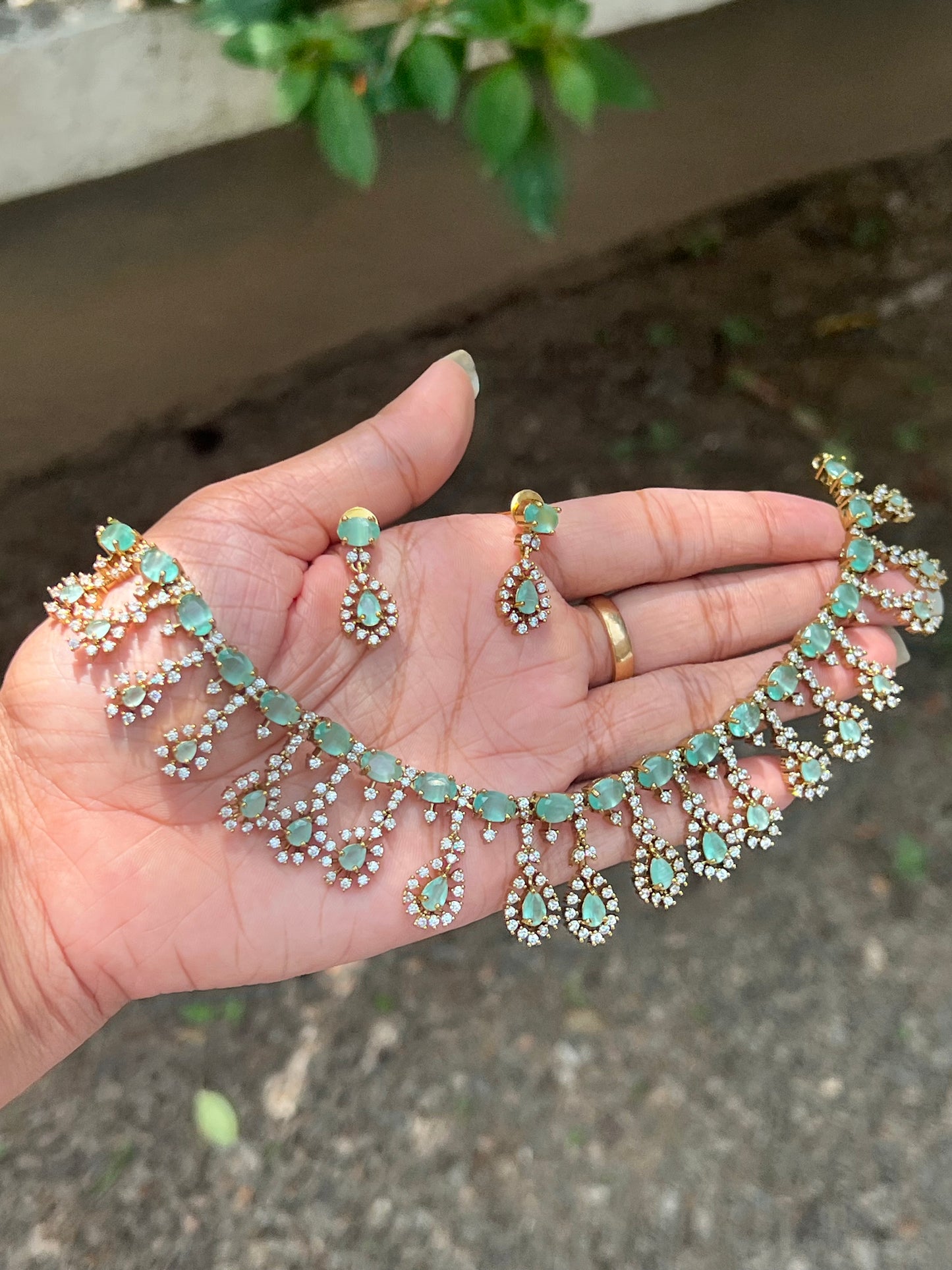 Premium ad designer necklace product code 969