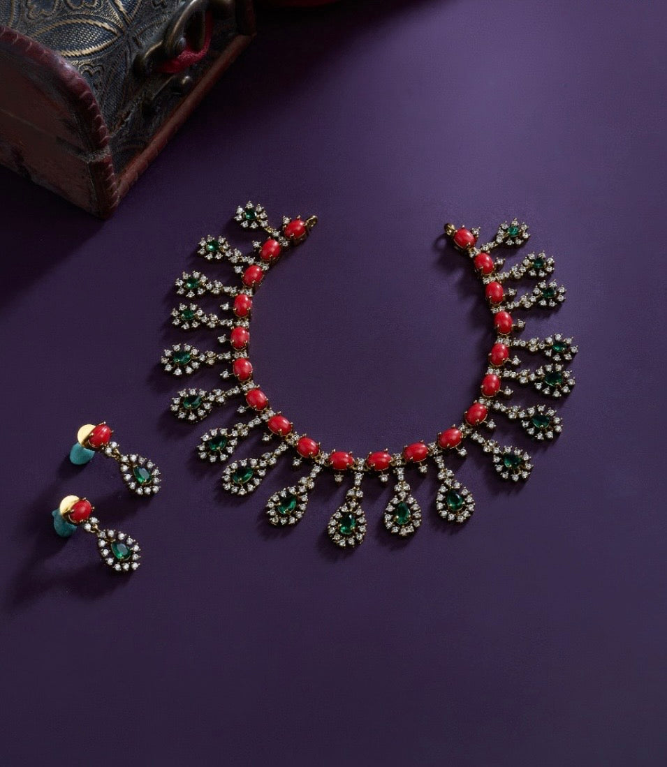 Premium ad designer necklace product code 969