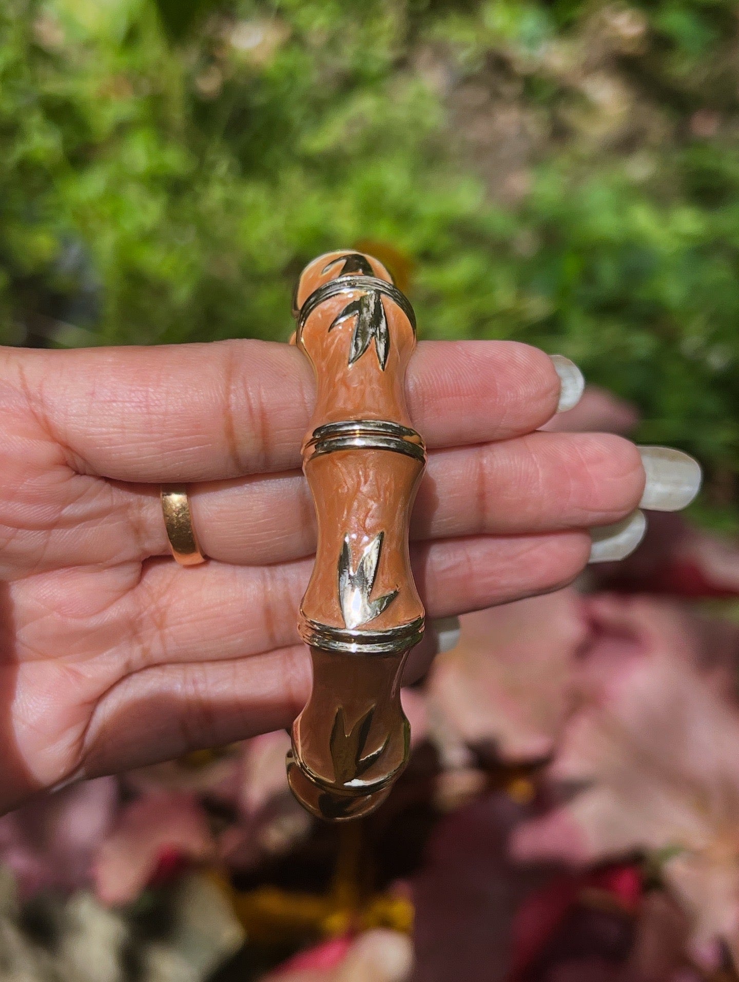 Premium stylish openable bamboo bangle product code B53