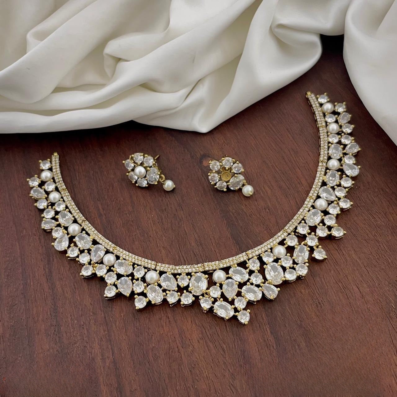Trending Victorian premium designer necklace product code 910