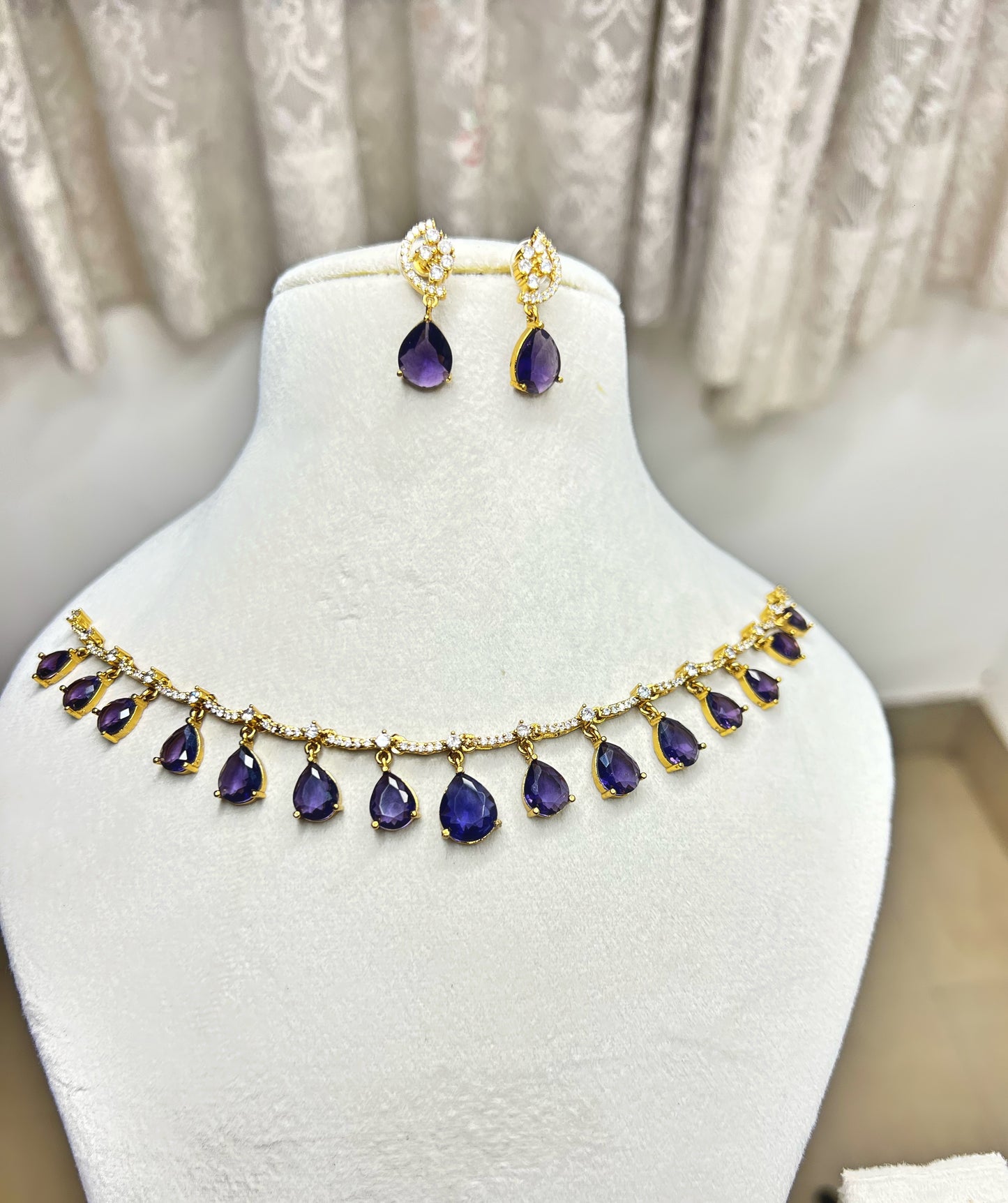 New designer Ad necklace product code 456