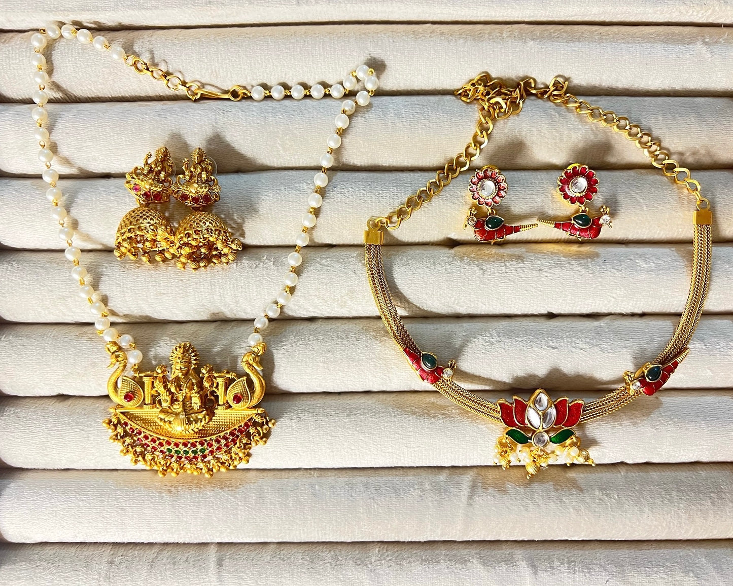 combo offer 2 necklace set