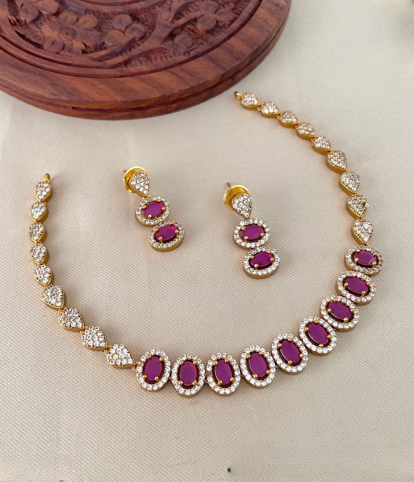 Premium stunning ad necklace product code 465