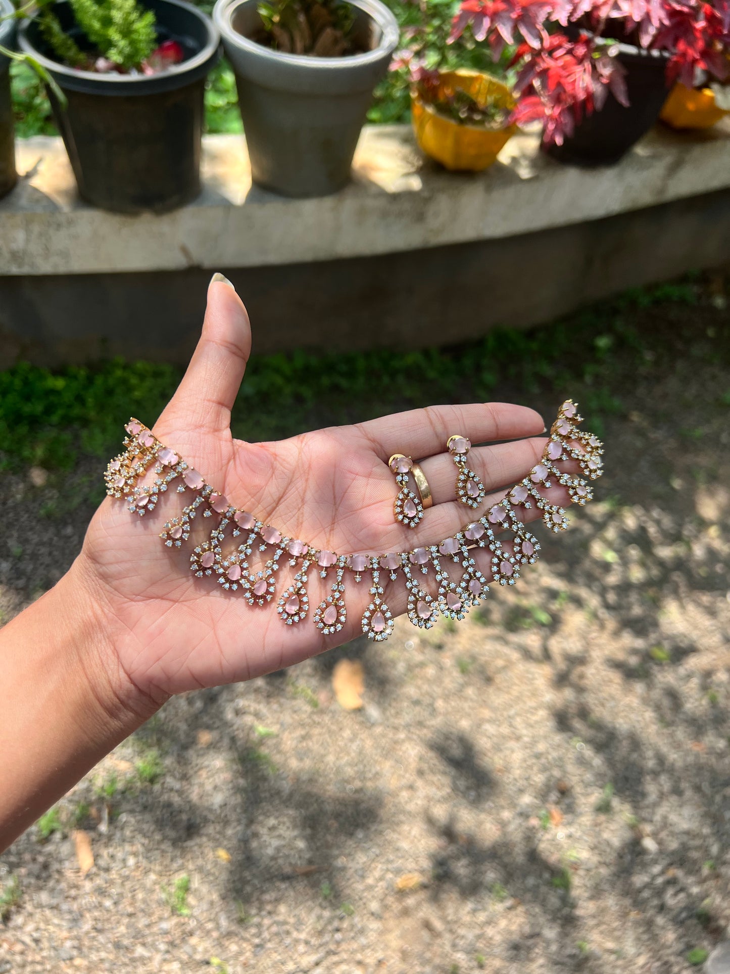 Premium ad designer necklace product code 969