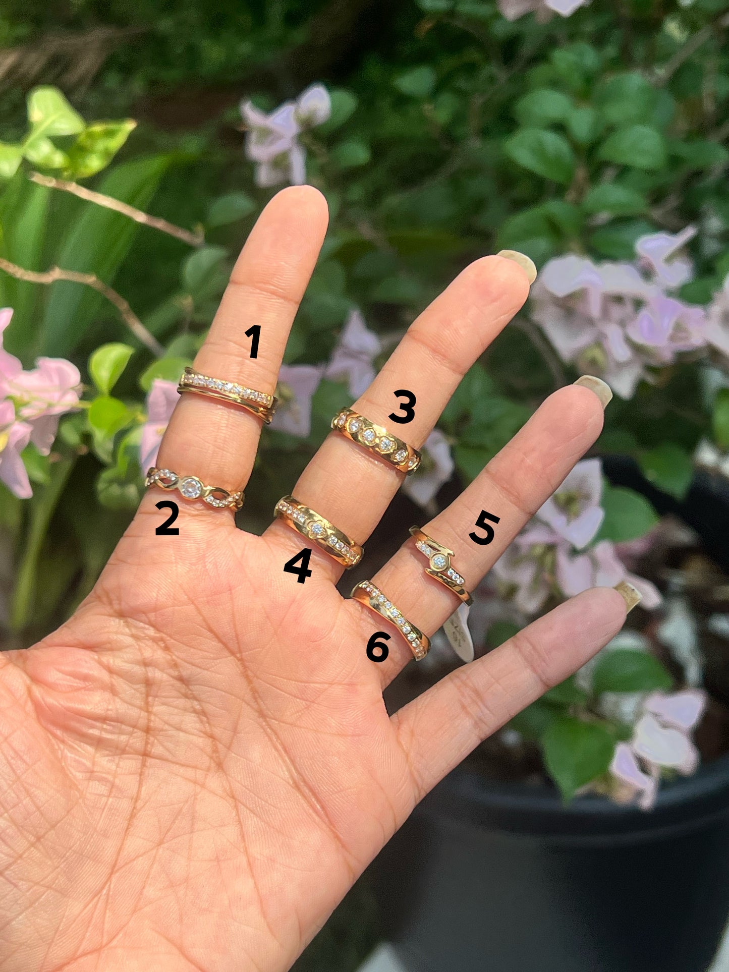 Premium anti tarnish Rings product code R31