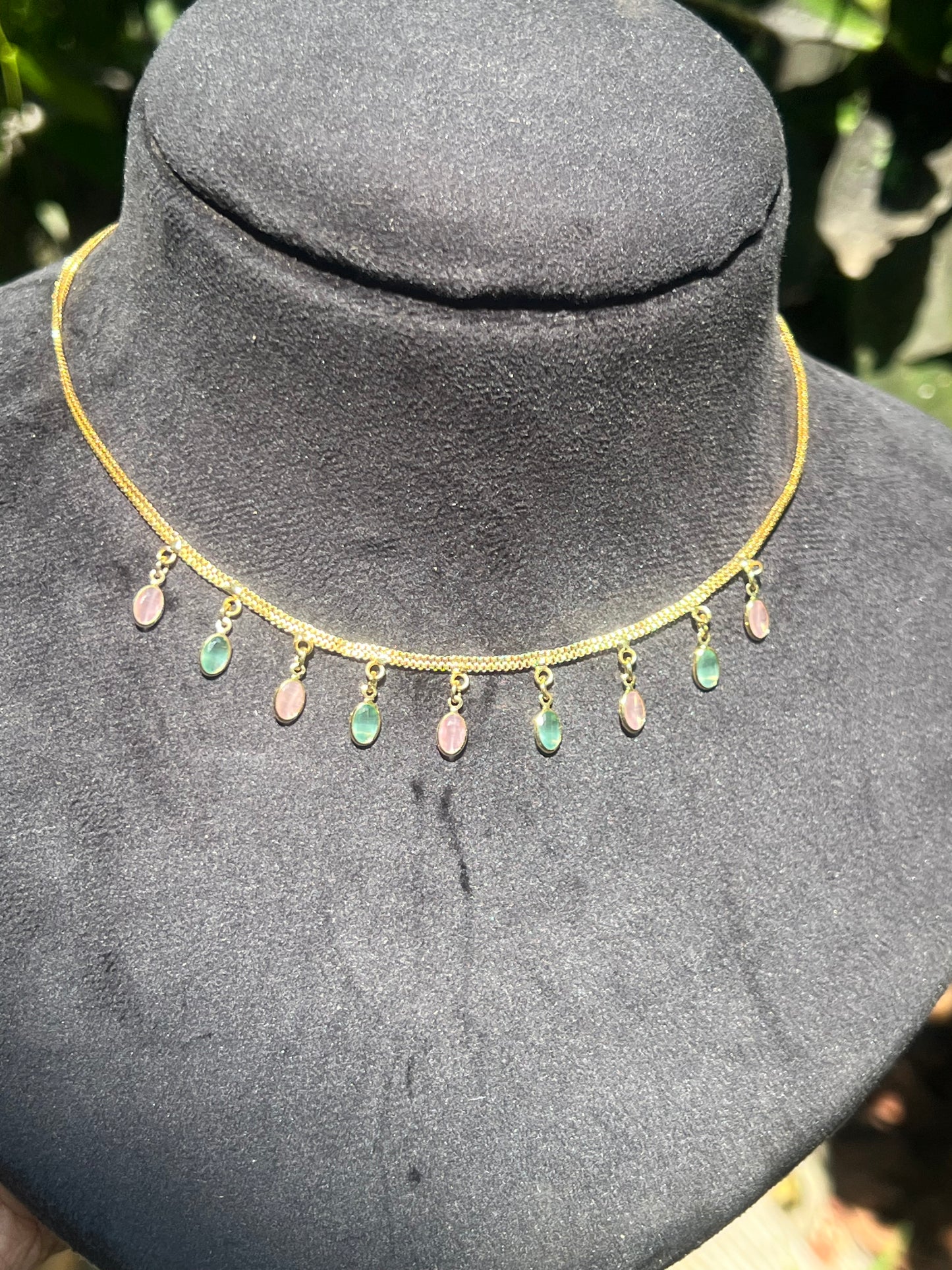 Premium 24 carat gold plated charm necklace product code G26