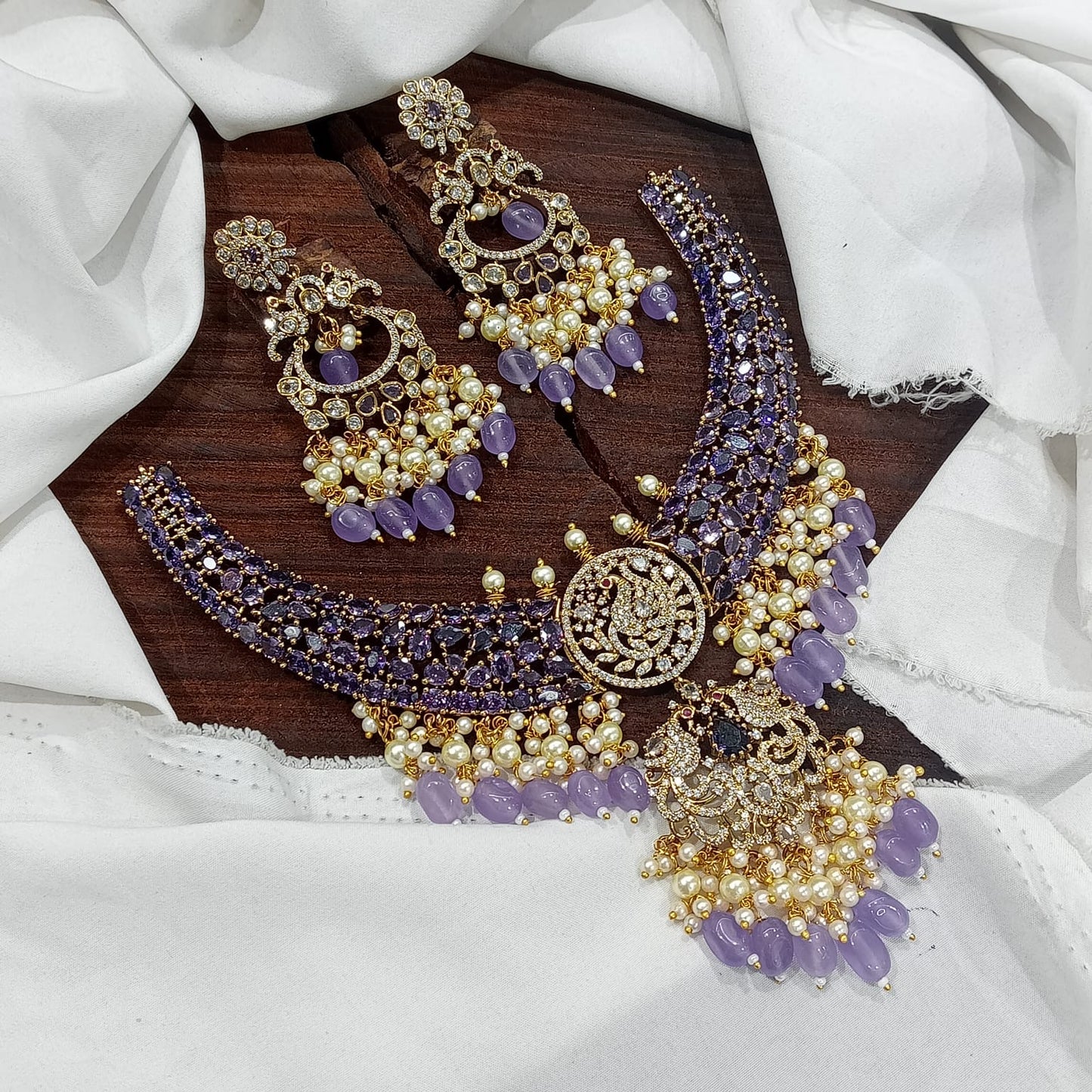 Premium bridal necklace product code 962