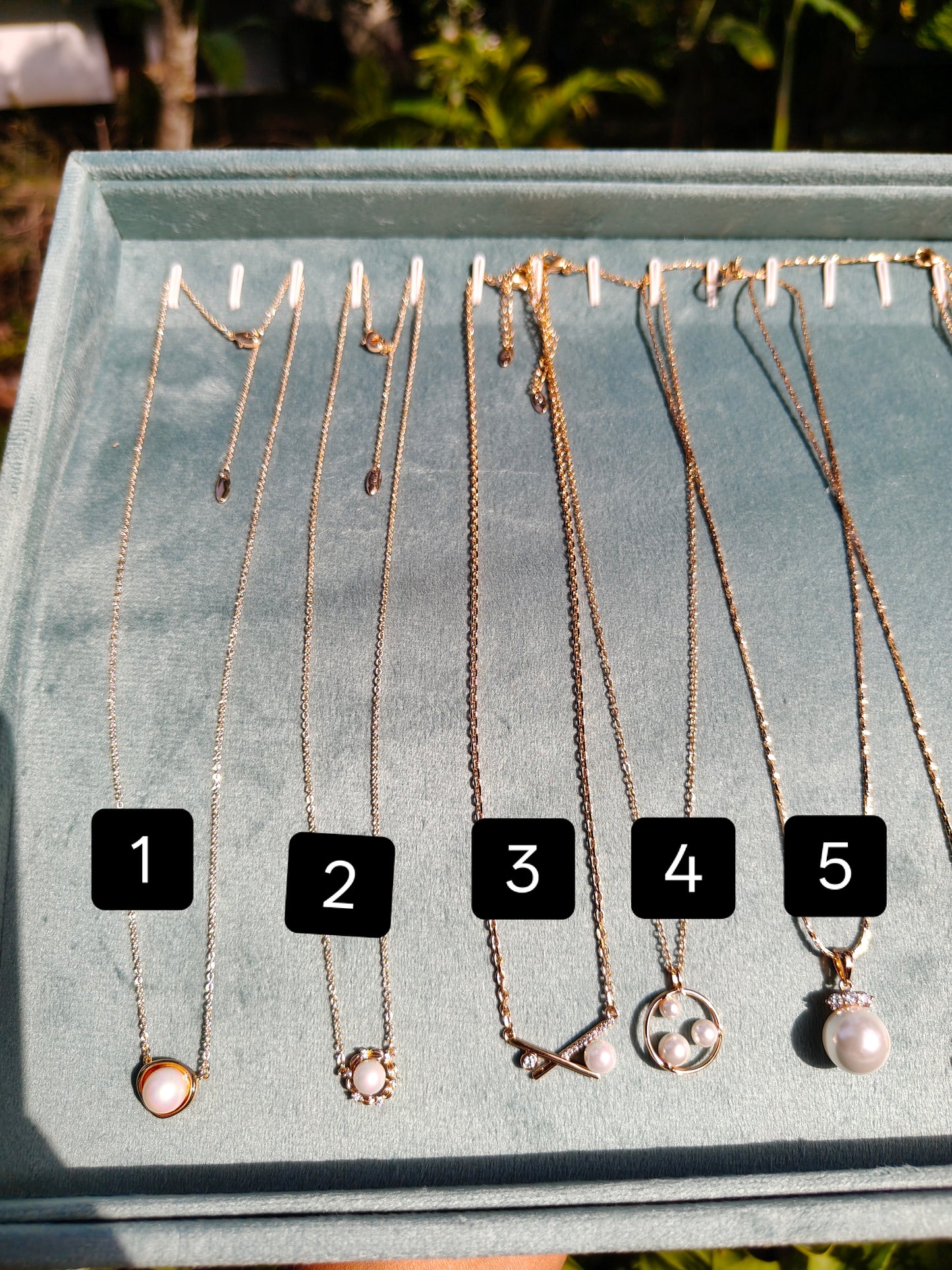 Premium 18k gold plated necklace Product code N17