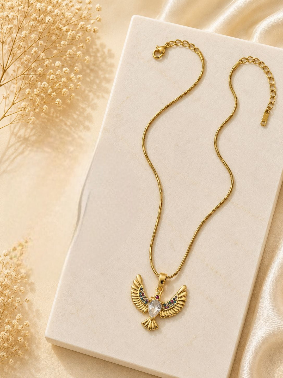 Premium anti tarnish daily use pendant with chain product code Ad15