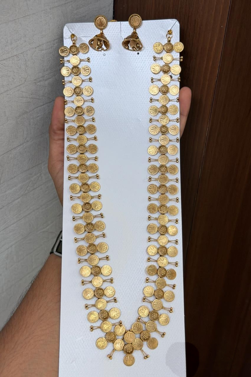 Premium antique gold coin haram set