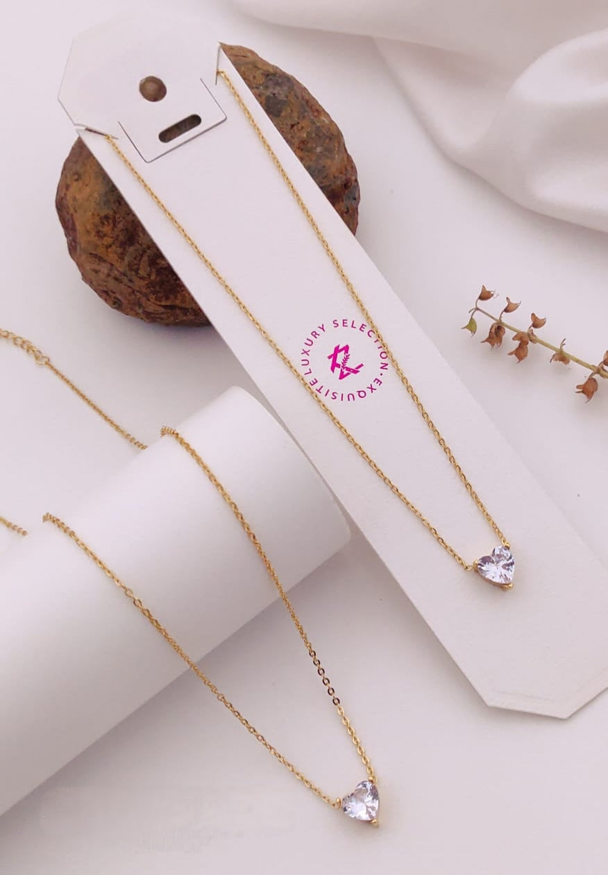 Premium Anti tarnish daily wear gold plated pendant chain product code N54