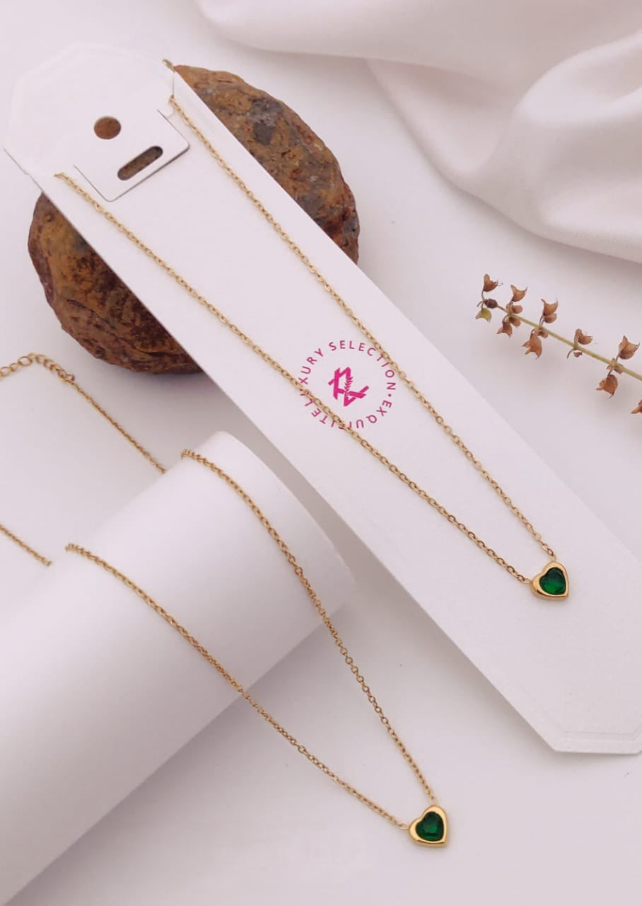 Premium Anti tarnish daily wear gold plated pendant chain product code N54