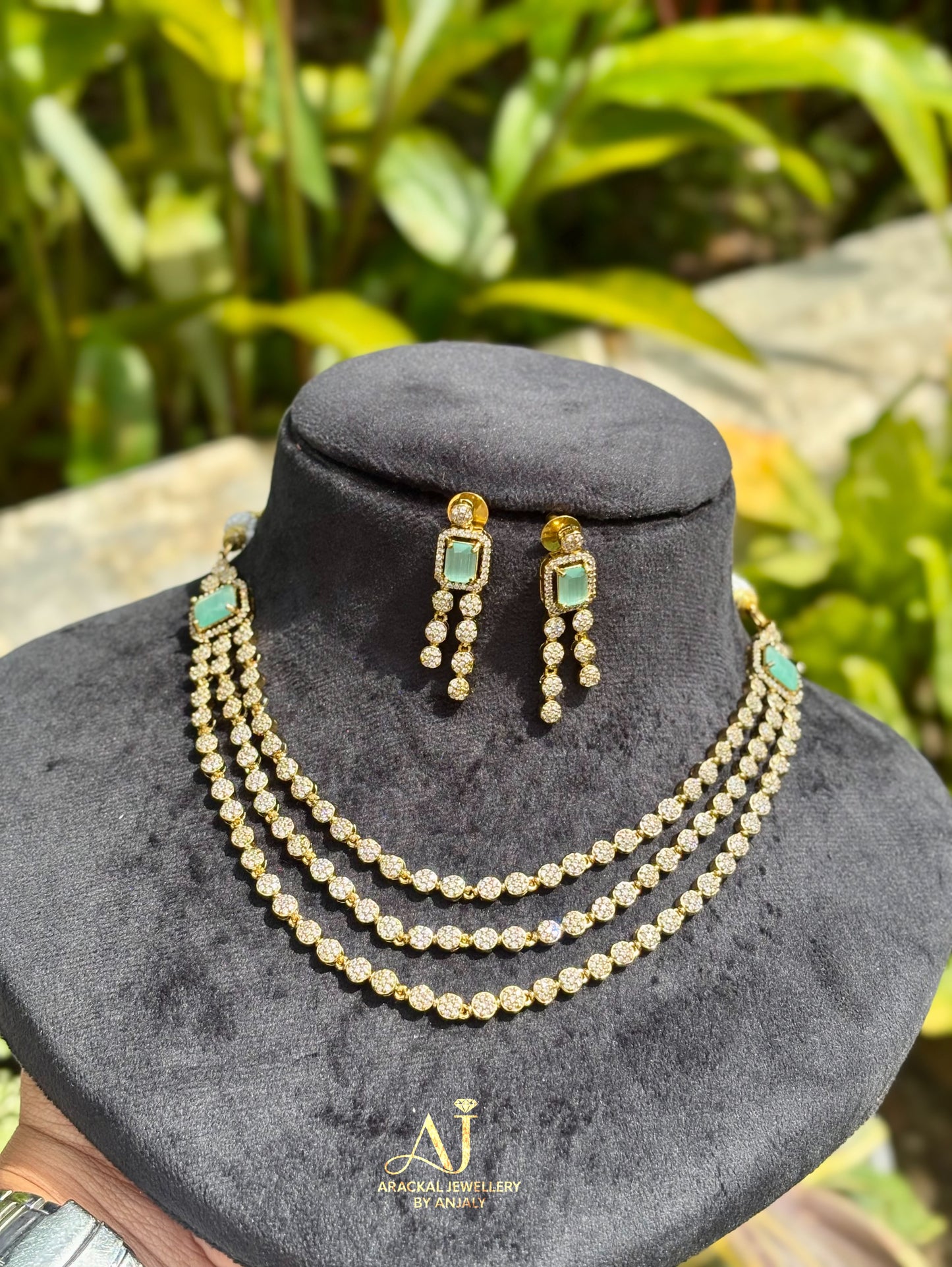 Premium 3 layer ad necklace product code N275