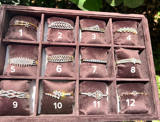 Premium daimond replica openable bracelet product code B79
