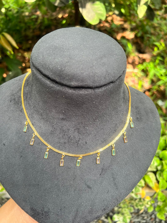 Premium daily use gold plated charm necklace product code G37